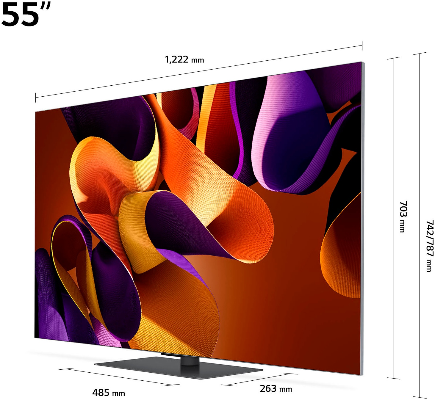 LG OLED-Fernseher »OLED55G49LS«, 4K Ultra HD, Smart-TV