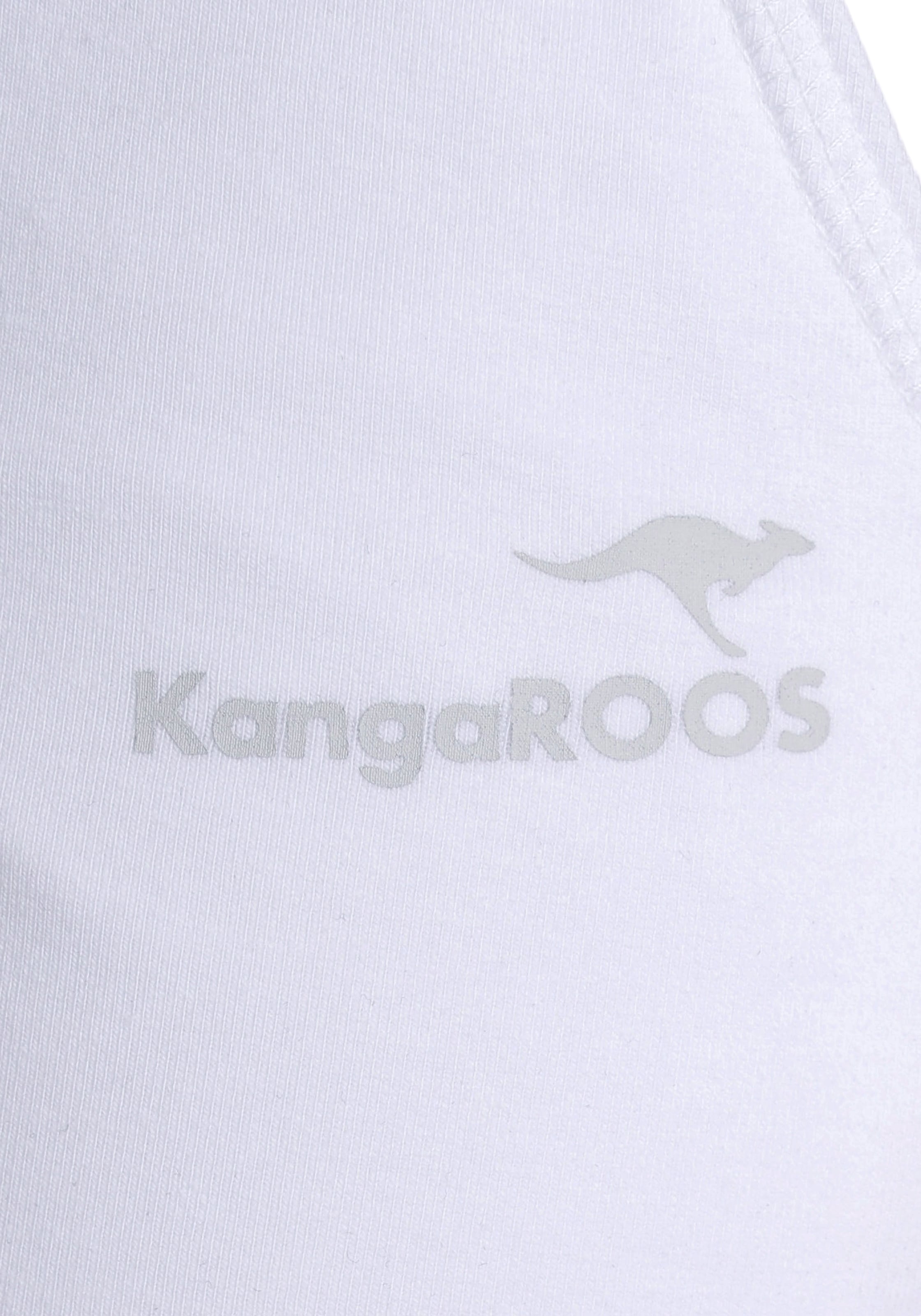 KangaROOS Jogginghose, in mit 7/8-Länge | bestellen Logo-Druck BAUR