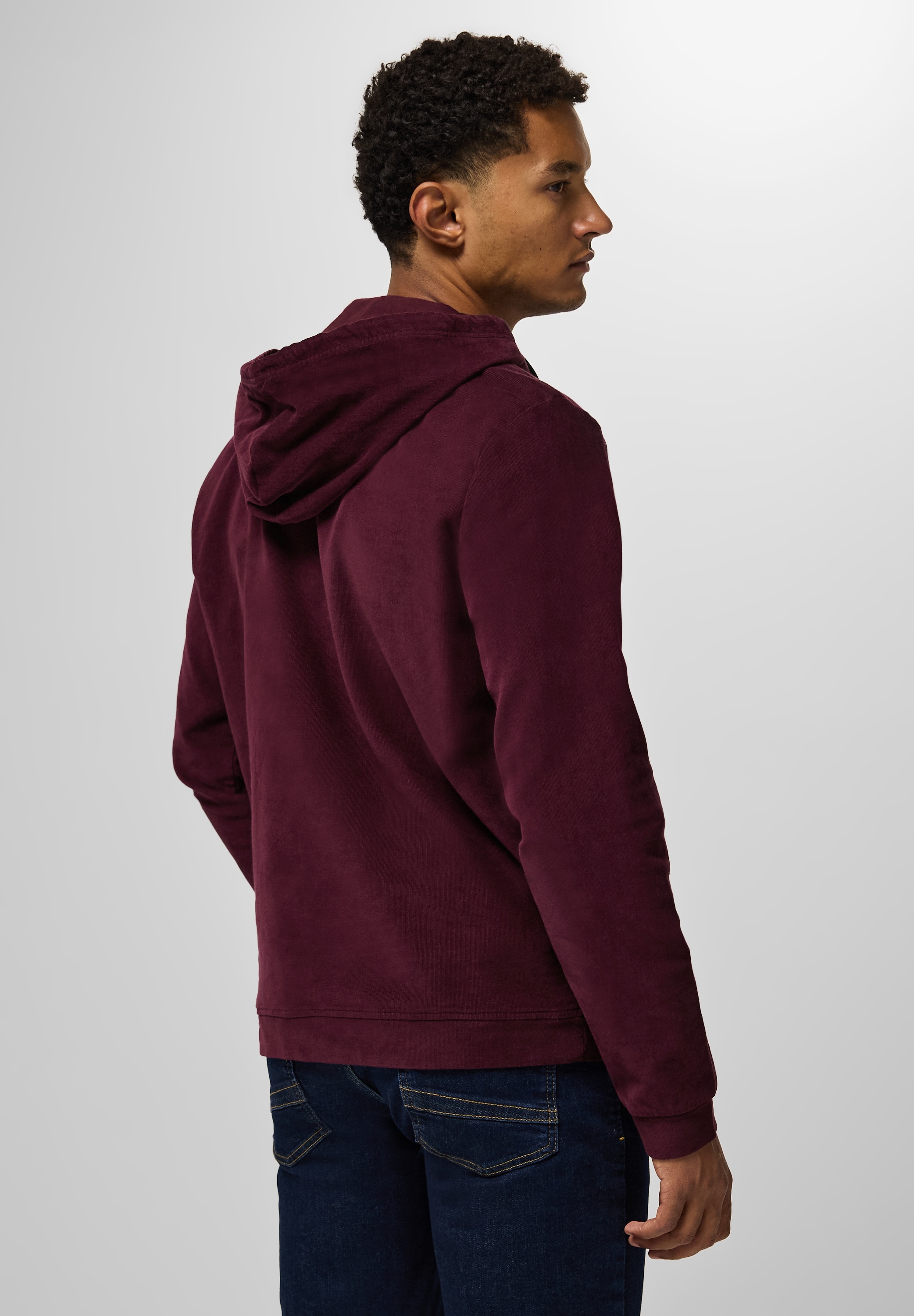 STREET ONE MEN Sweatshirt, mit Kängurutasche