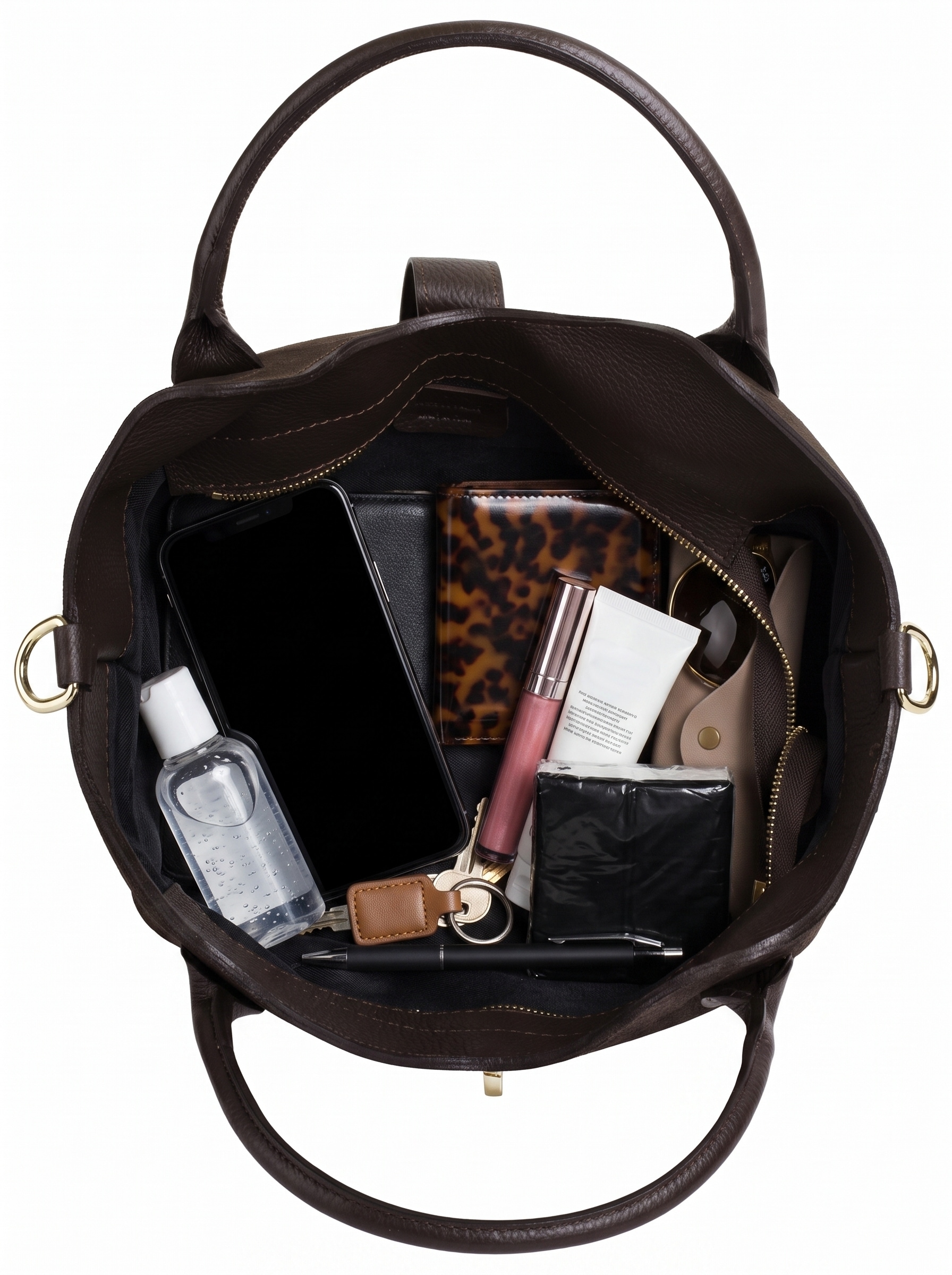 forty° Shopper »FORTY° Damen BELTRAVA - M echt Leder, Made in Italy« echt Leder, Made in Italy