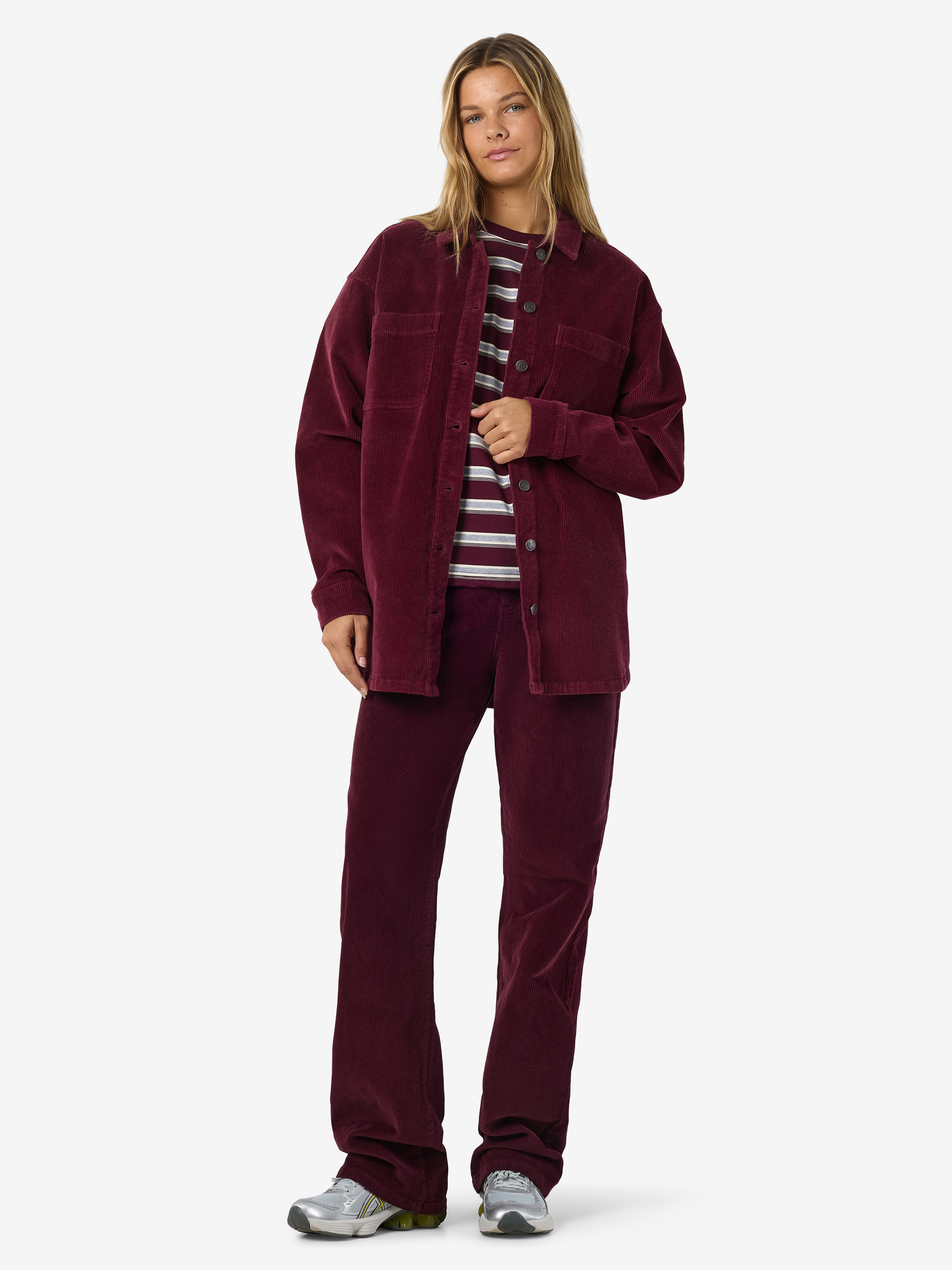 Thumbnail - Noisy may Cordjacke "NMALVA L/S SHACKET COLORED CORDUROY NOOS"