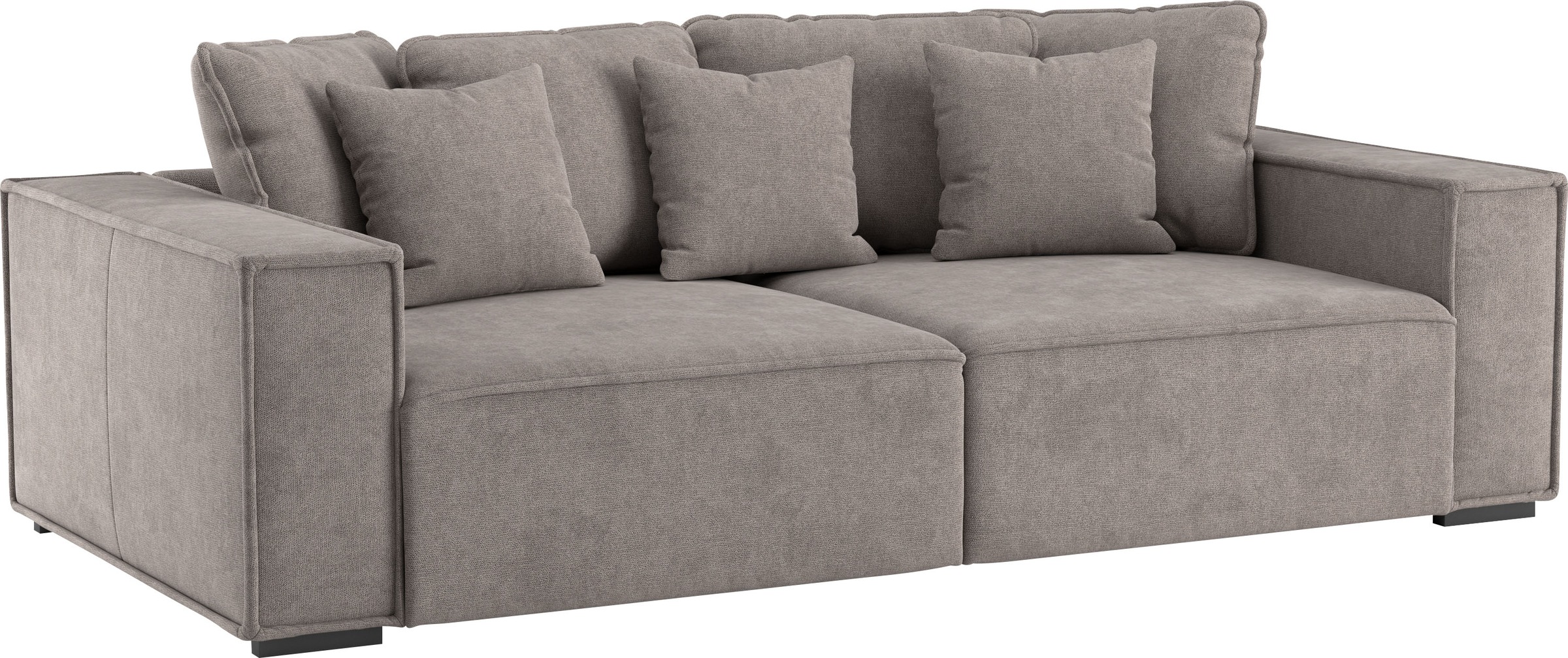 INOSIGN Big-Sofa »Surf«, mit 7 Kissen, gemütlicher Sitzkomfort