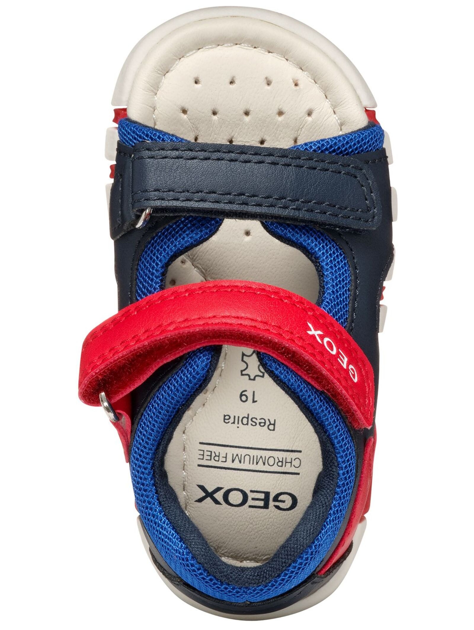 Geox Sandale »Geox Sandalen Lederimitat/Textil«