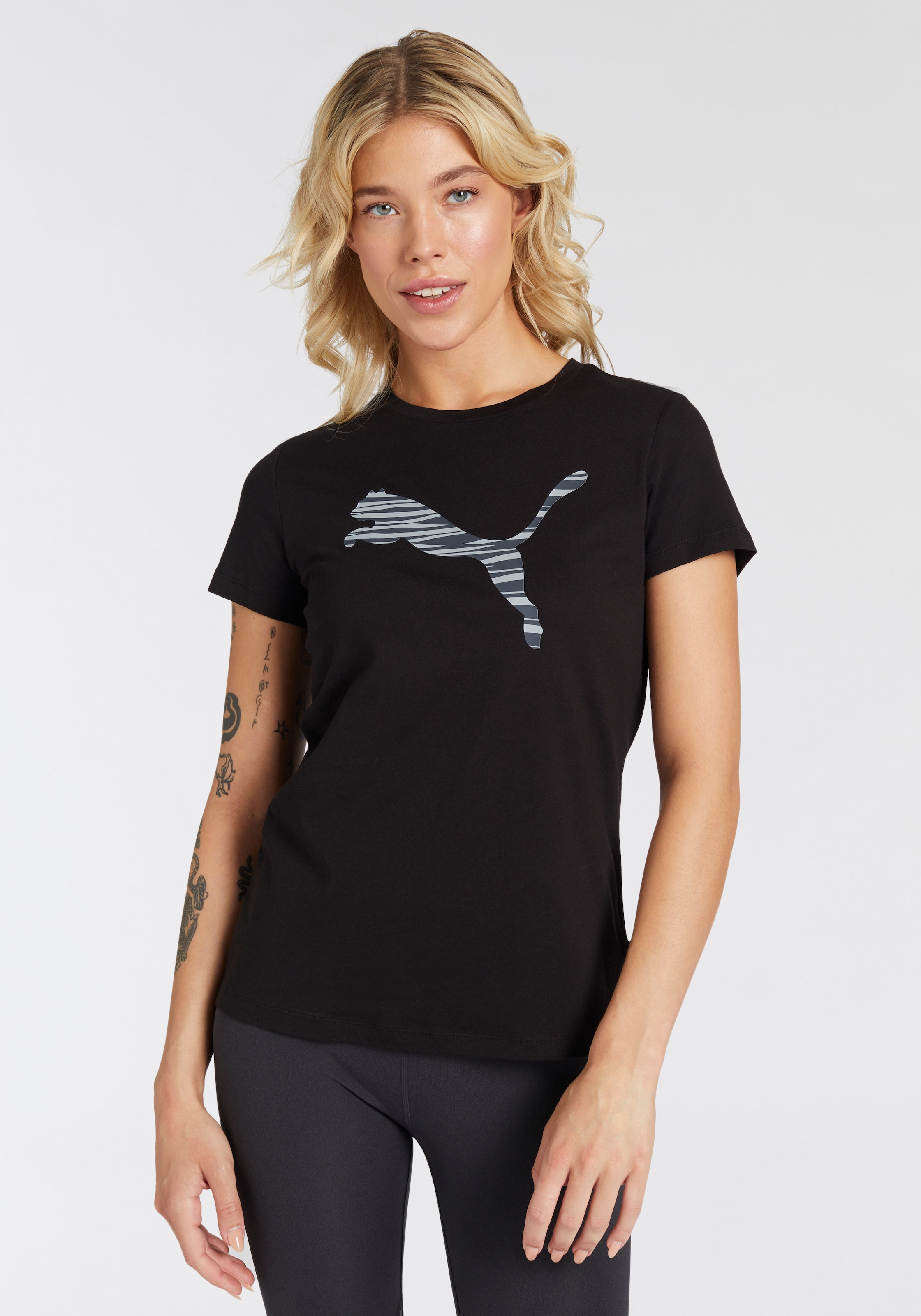 PUMA T-Shirt »ESS+ LOGO LAB TEE«