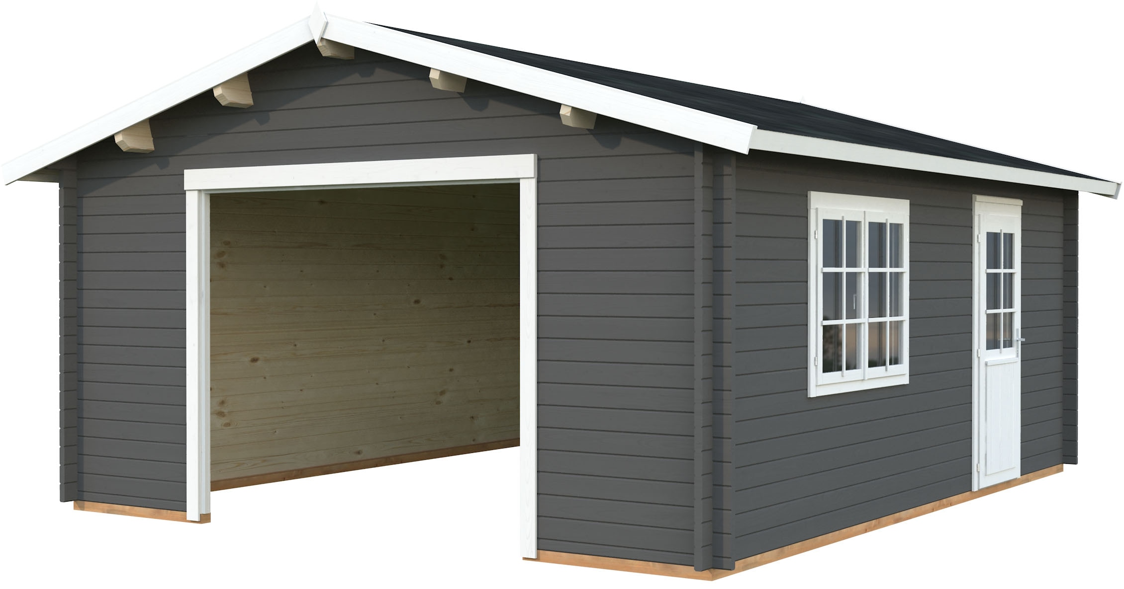 Palmako Garage "Roger, ohne Tor" BxTxH: 514x598x287 cm