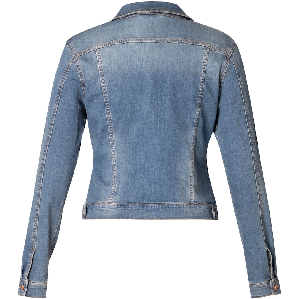 Base Level Curvy Jeansjacke »BAS-Yamila«, Modisches Basic