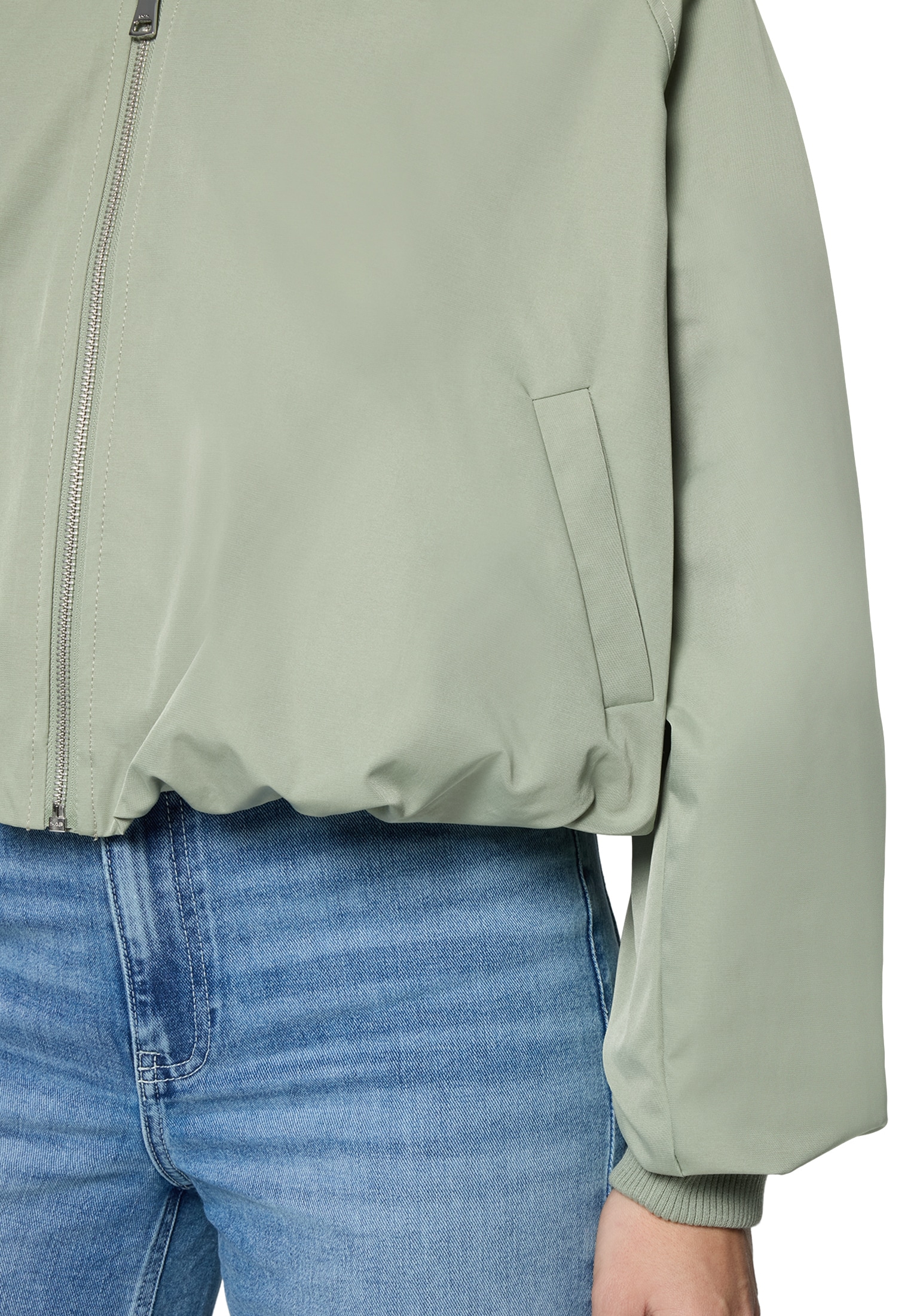 Zero Canvasjacke »Damen mit Reißverschluss«