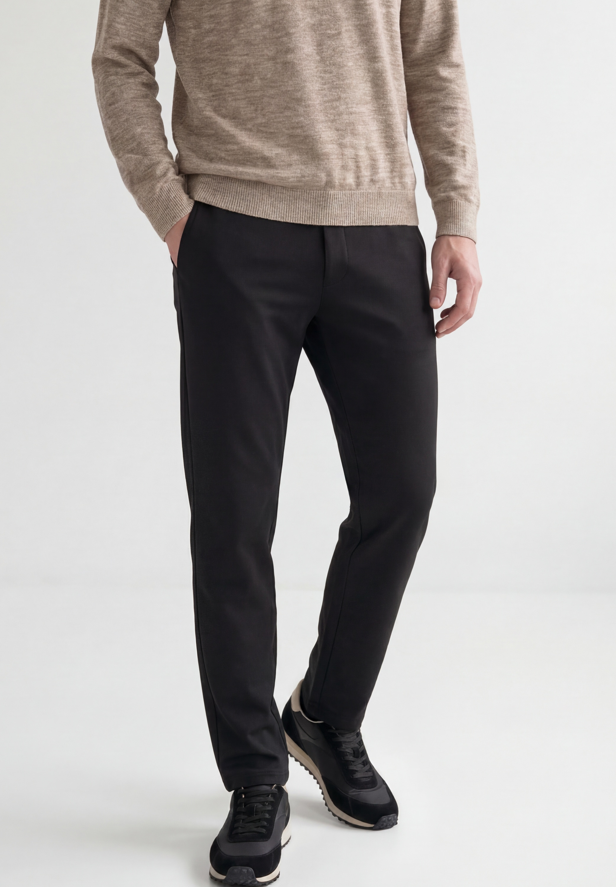 STREET ONE MEN Stoffhose Middle Waist