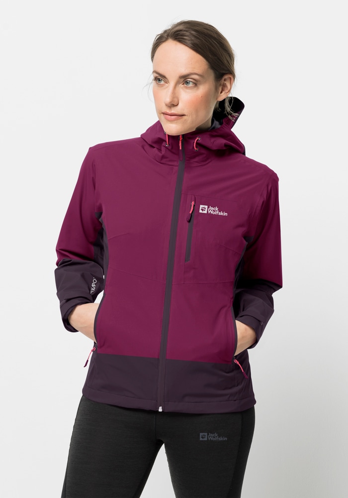 Jack Wolfskin Outdoorjacke "EAGLE PEAK 2L JKT W", mit Kapuze günstig online kaufen