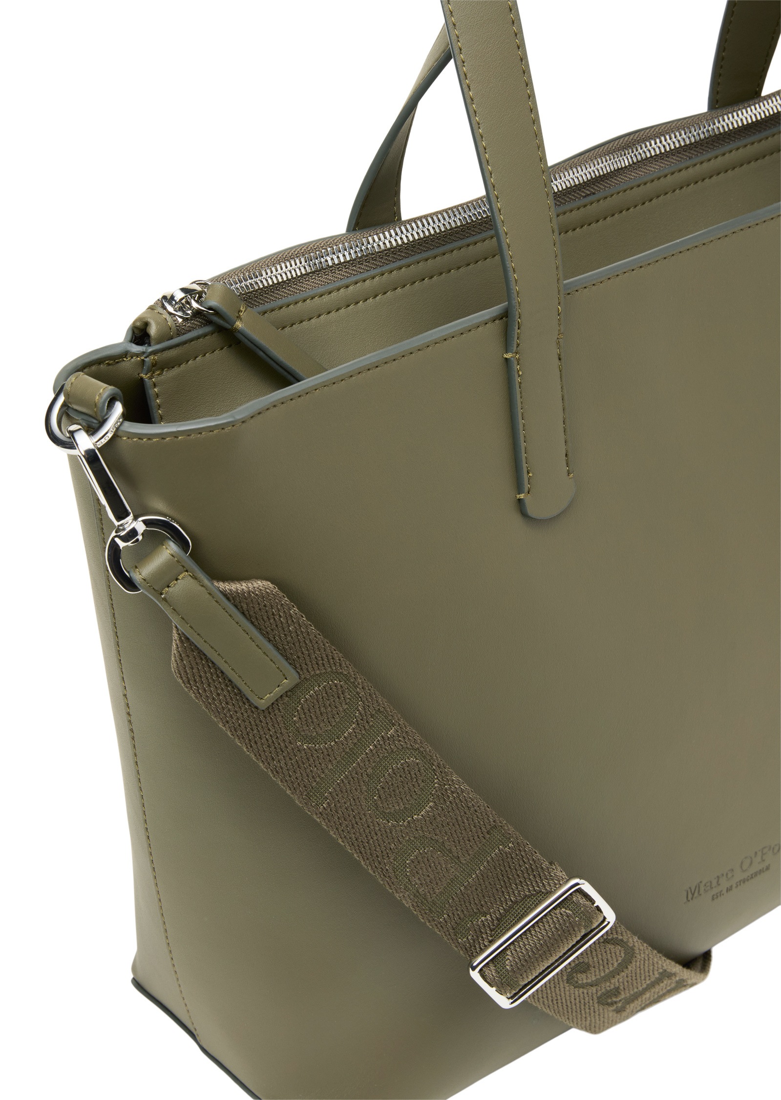Marc O'Polo Shopper »aus einer Lederalternative aus recyceltem Polyester«