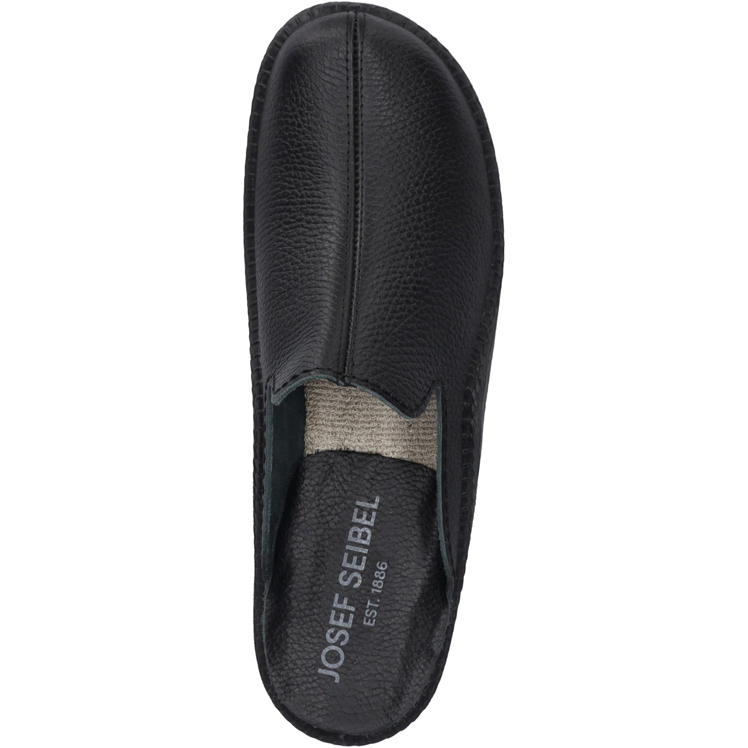 Josef Seibel Hausschuh »Monaco 202 G, schwarz«