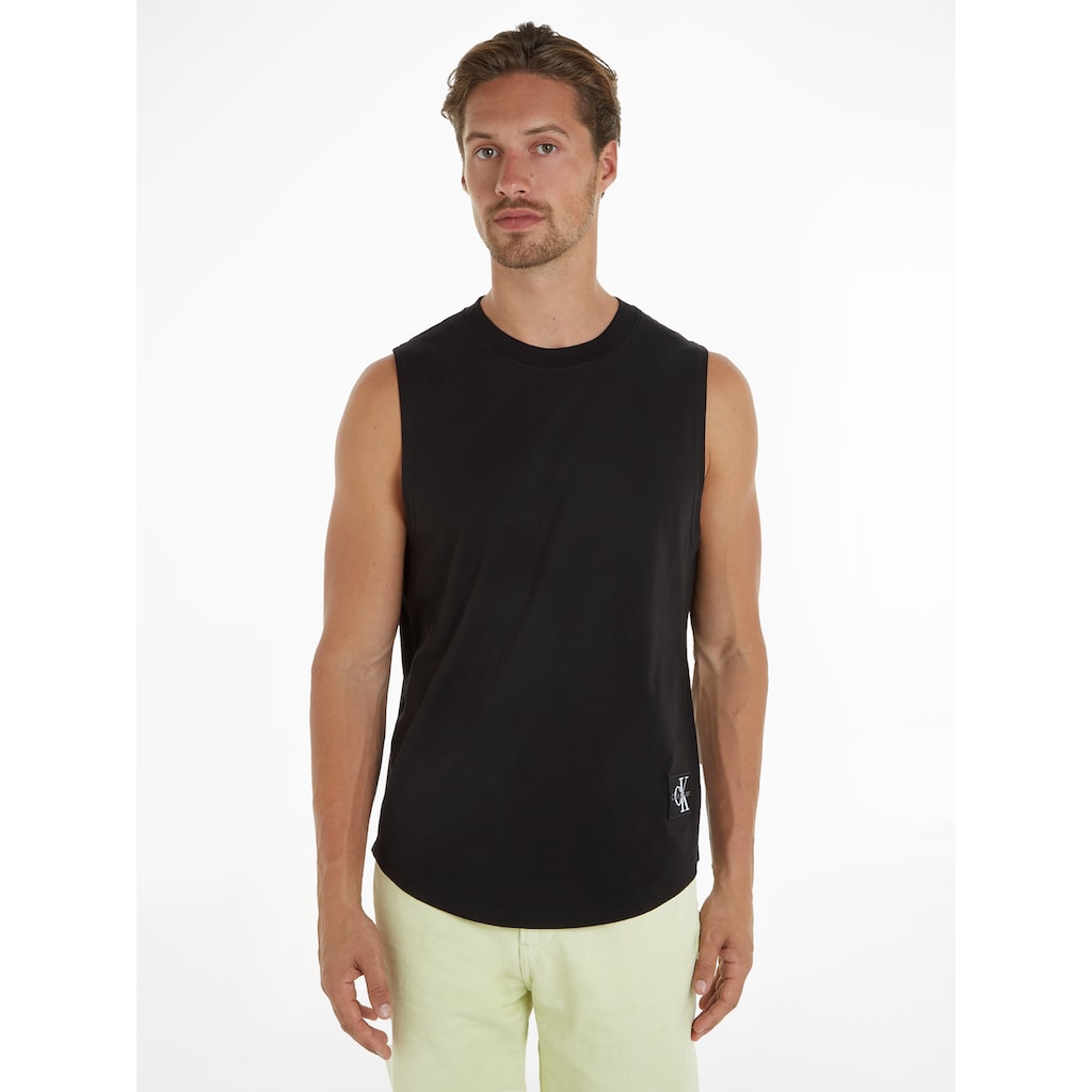 Calvin Klein Jeans T-Shirt »MONOLOGO BADGE TANK«, mit Logopatch