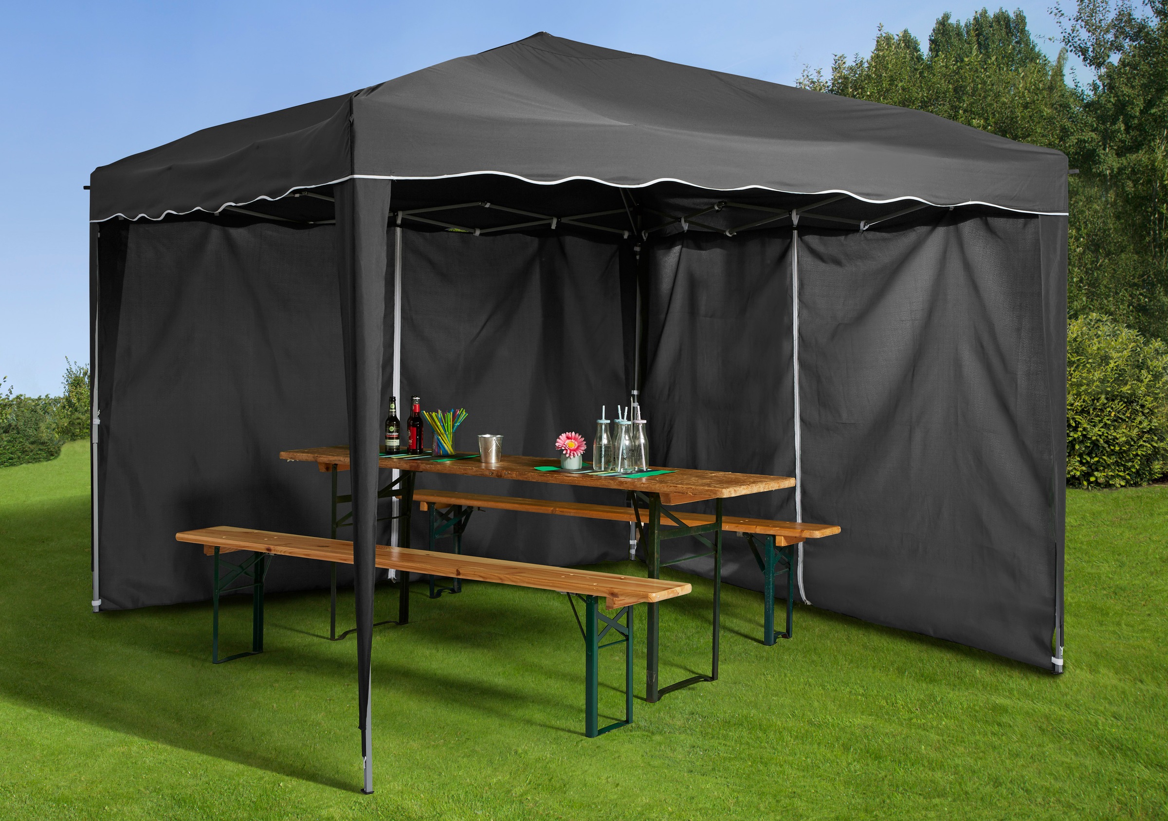 KONIFERA Pavillonseitenteil "Faltpavillon", (Set) günstig online kaufen