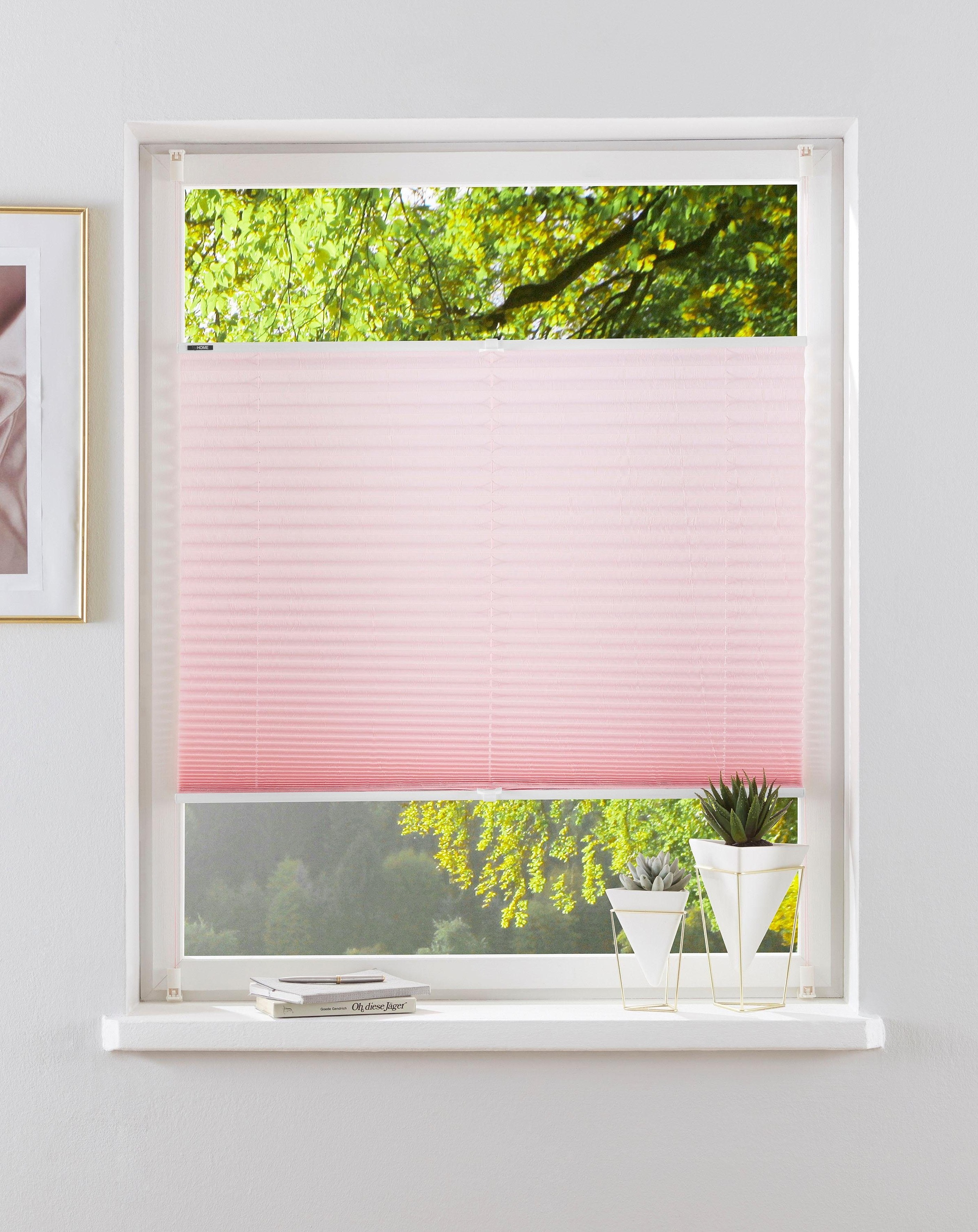 OTTO home Plissee "DAHRA - in Crush-Optik" Lichtschutz ohne Bohren verspann günstig online kaufen