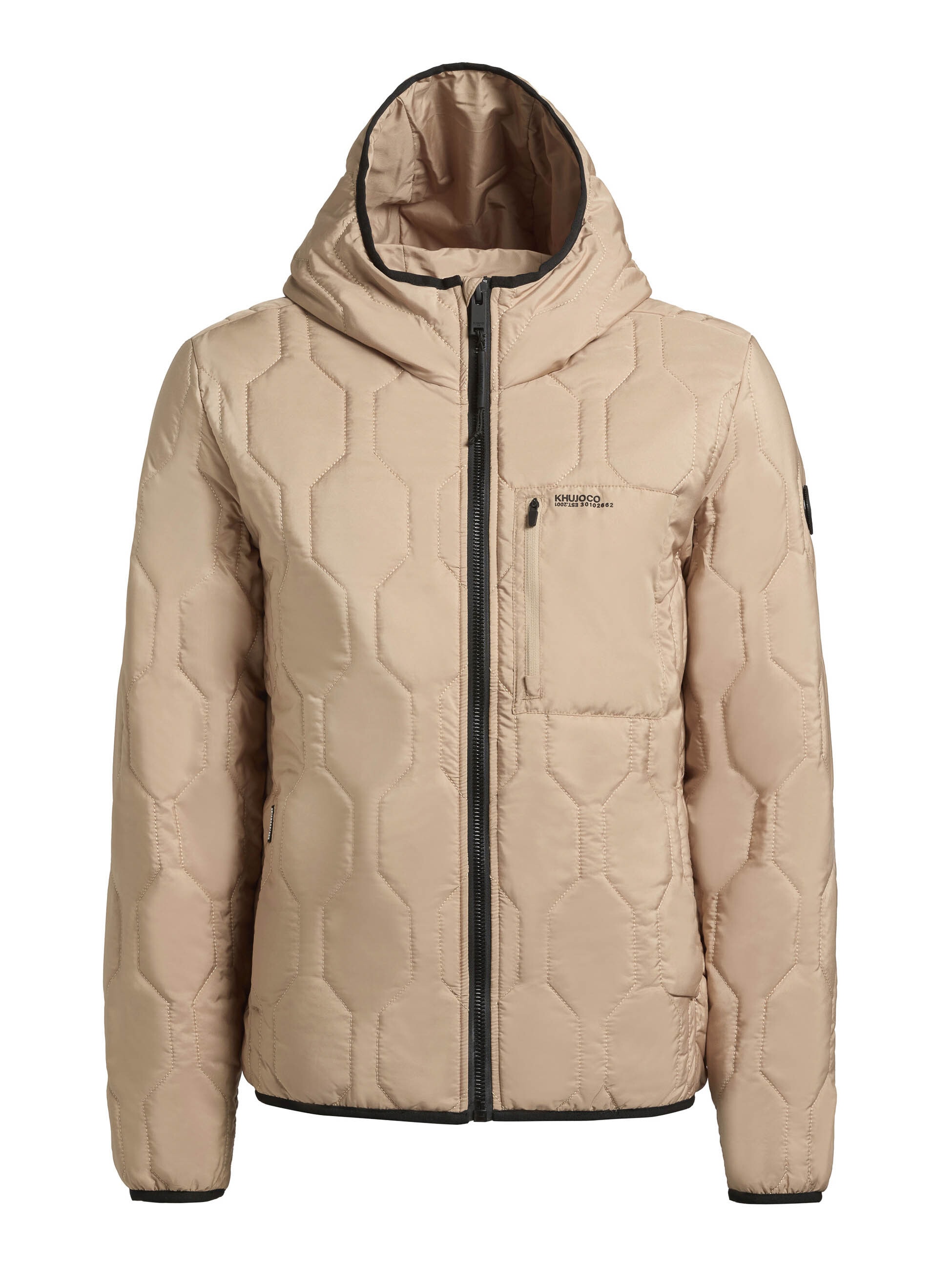 khujo Steppjacke »RHEIN«, mit Kapuze