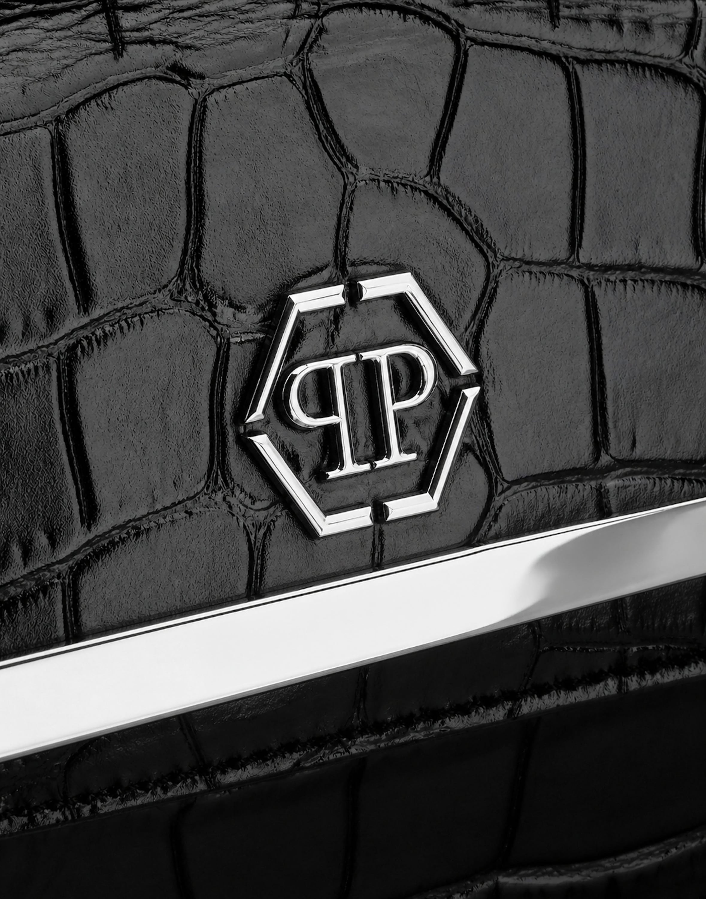 PHILIPP PLEIN Clutch »Cocco Crocco Geprägt«