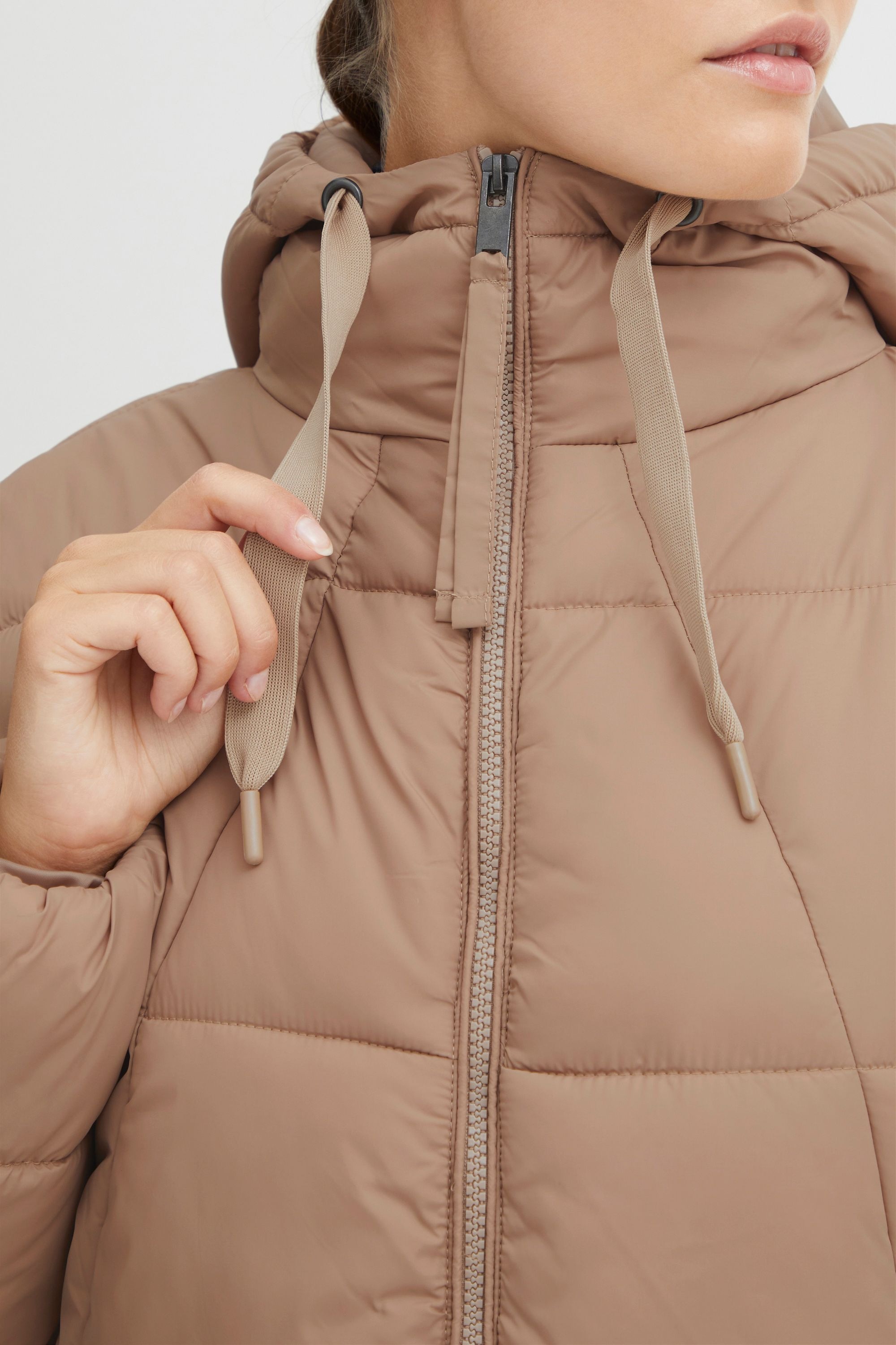 OXMO Steppjacke »Steppjacke OXBodil«, mit Kapuze