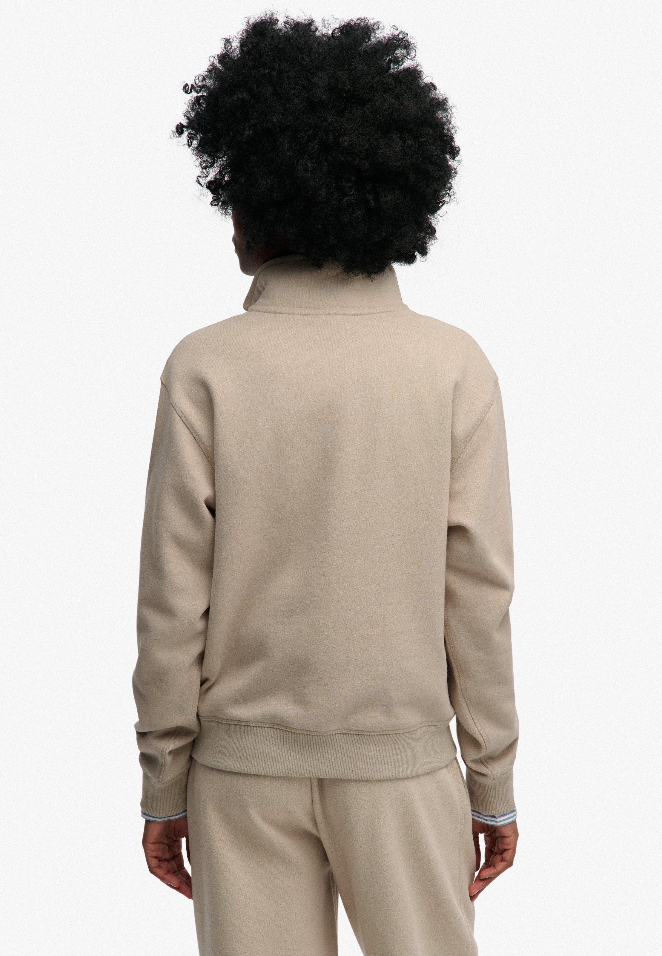 Superdry Sweatshirt "ESSENTIAL LOGO EMB HALF ZIP" günstig online kaufen