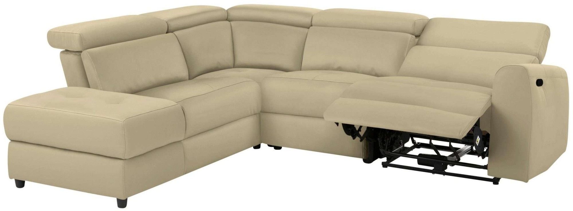 Home affaire Ecksofa »Sentrano, L-Form,«, 273 cm, man. o. elektr. Relaxfunktion und USB/Kopfverstellung
