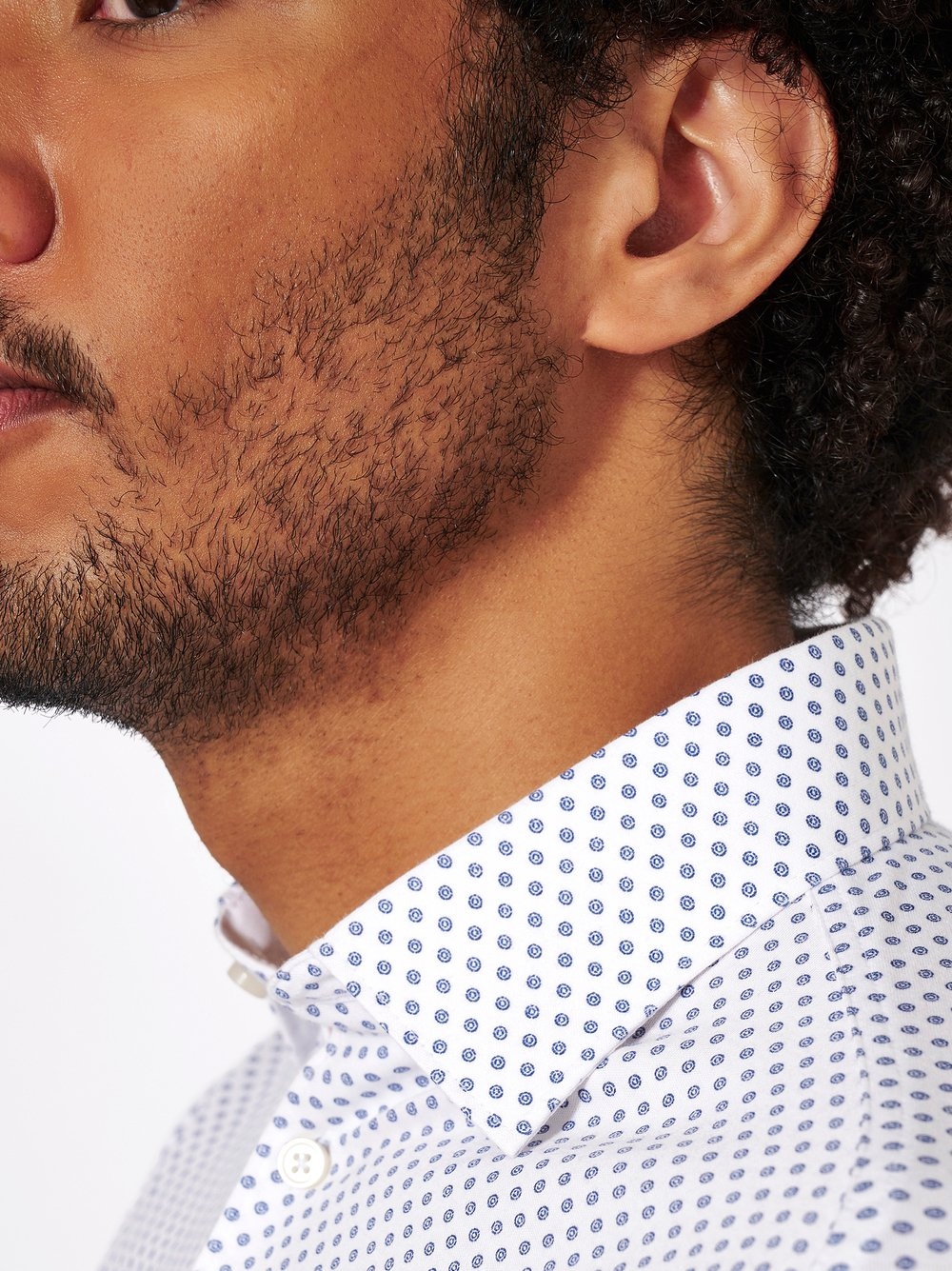DESOTO Businesshemd »Casual Kent 1/1«, Mit Minimal Print