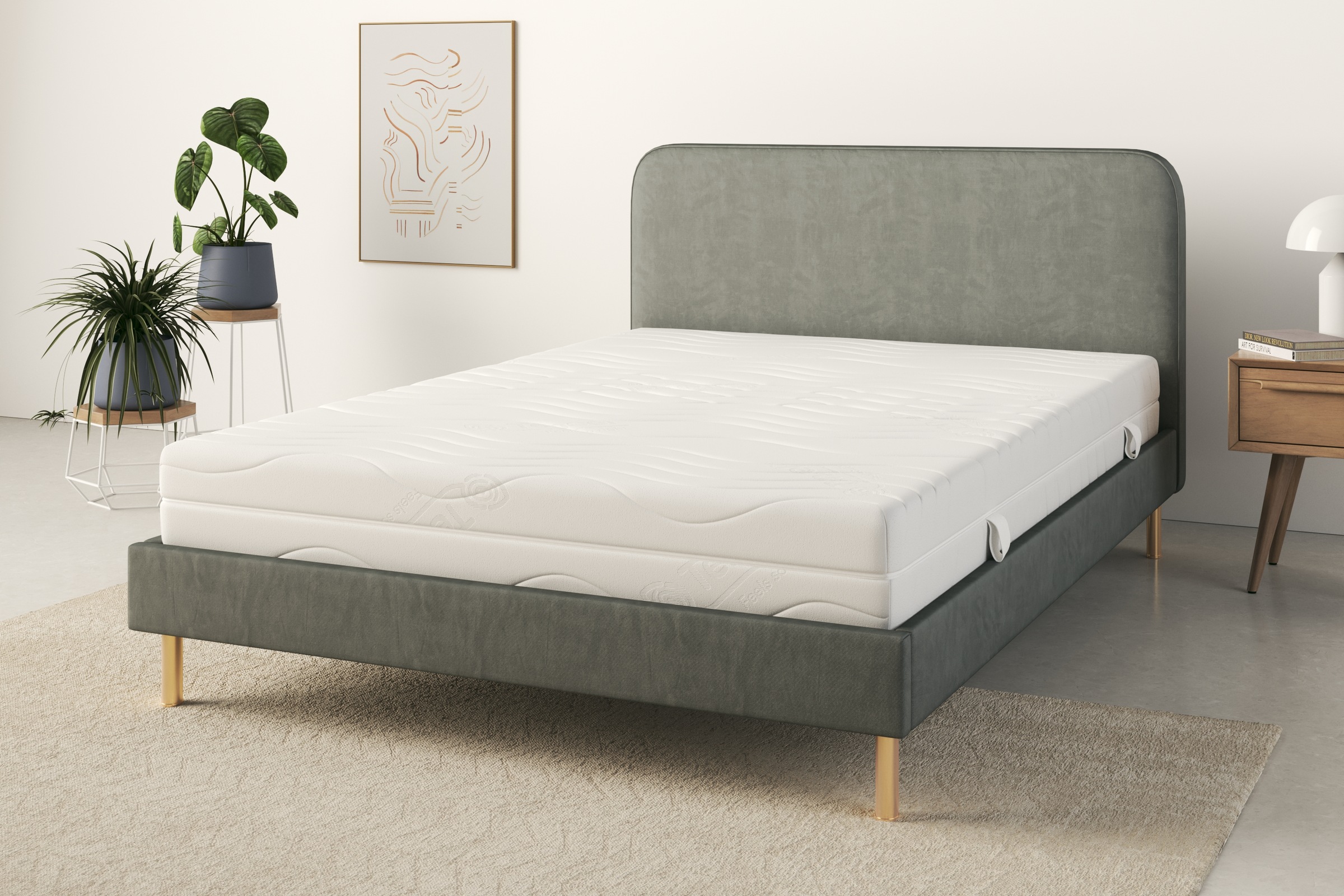 Älgdröm Kaltschaummatratze "Tornby 21, 7 Zonen Matratze 90x200 cm, 140x200 günstig online kaufen