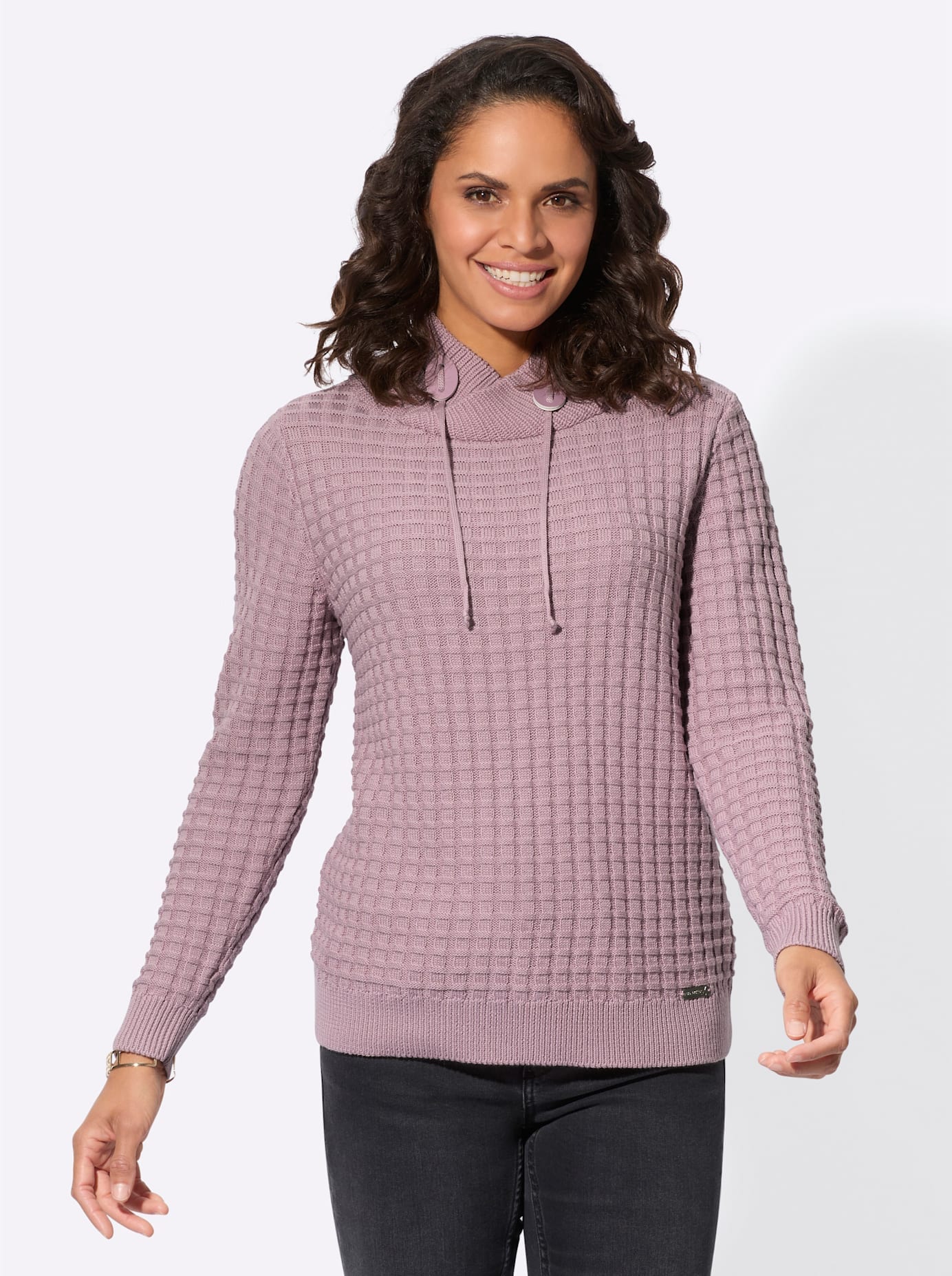 Casual Looks Strickpullover »Langarm-Pullover«