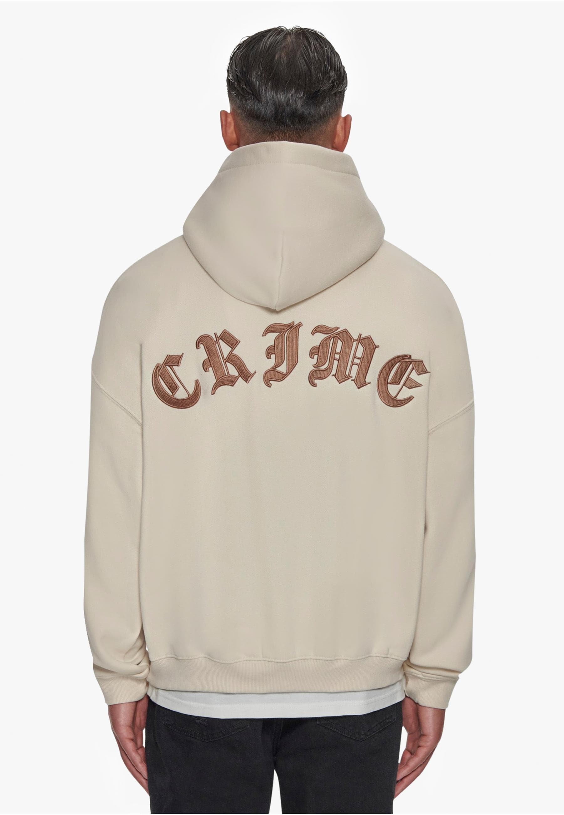 Dropsize Kapuzensweatshirt »Dropsize Herren Heavy Oversize Crime Hoodie«, (1 tlg.)