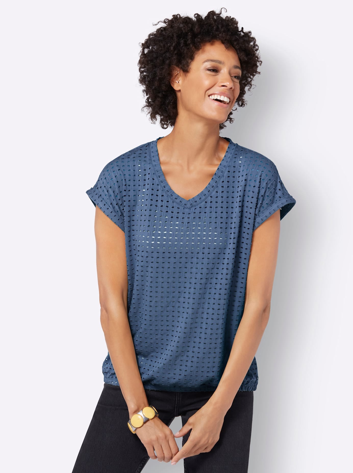 Casual Looks Kurzarmshirt "Shirt" 1 Stk. tlg. günstig online kaufen