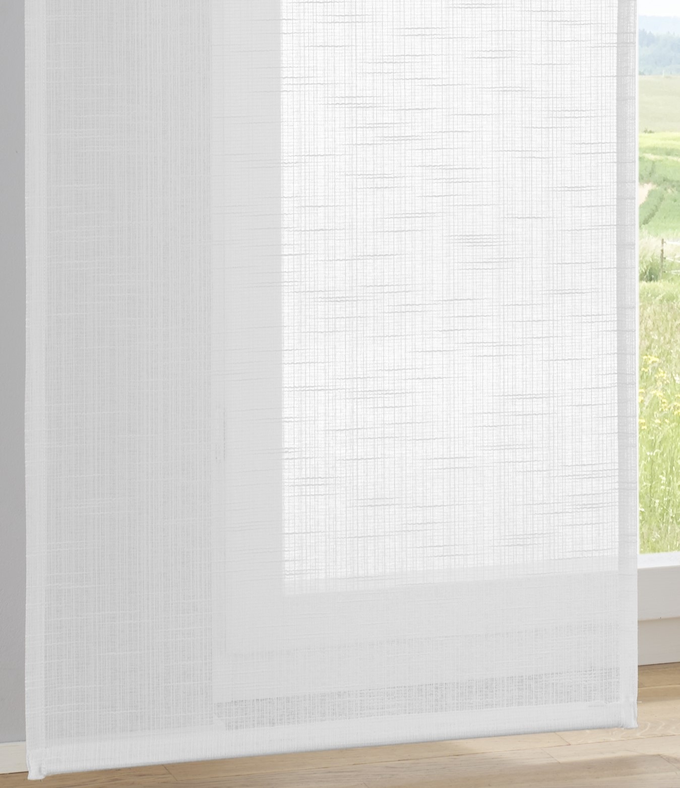 Thumbnail - Kutti Schiebegardine "Boston Schiebevorhang" Paneelwagen 1 Stk. tlg. Schiebevorhang uni (1 St)