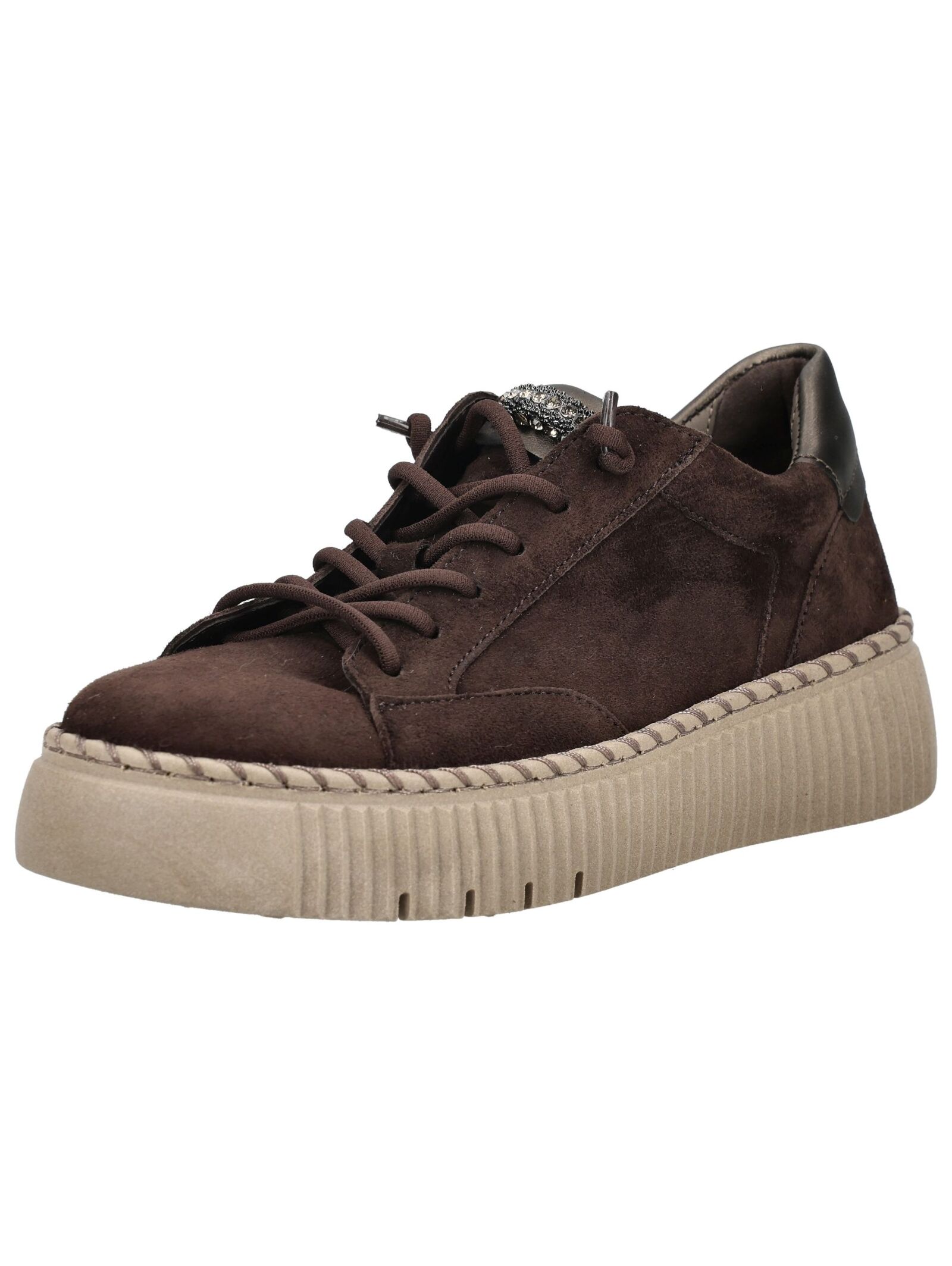 Gabor Plateausneaker "Gabor Sneaker Veloursleder"