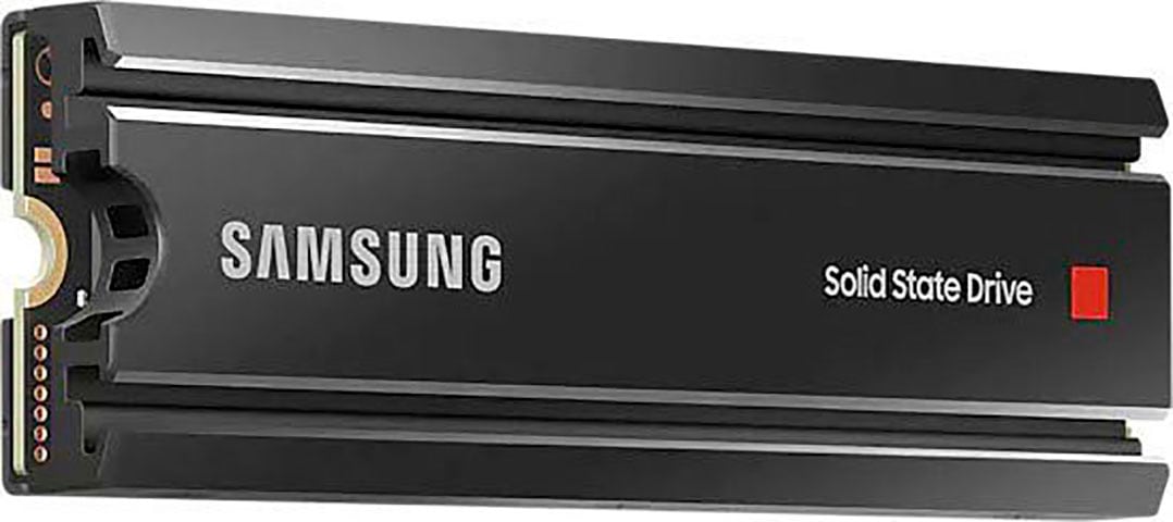 Samsung interne SSD »SSD 980 Pro 1TB Heatsink + PS5 DualSense weiß«, Anschluss M.2 PCIe 4.0