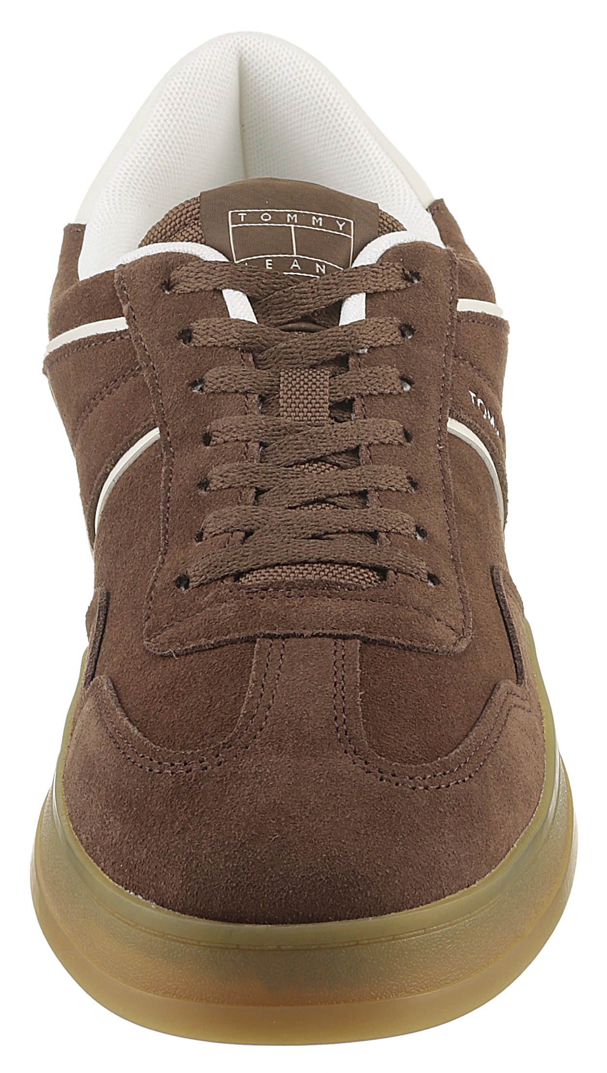 Tommy Jeans Plateausneaker "THE GREENWICH SUEDE", Freizeitschuh, Halbschuh, günstig online kaufen