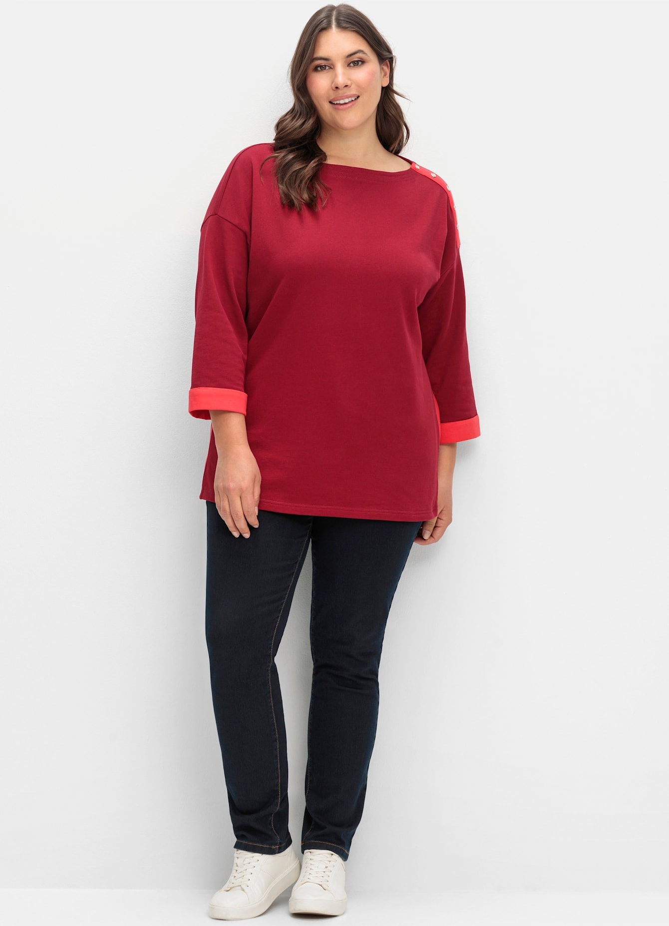 Sheego Sweatshirt günstig online kaufen