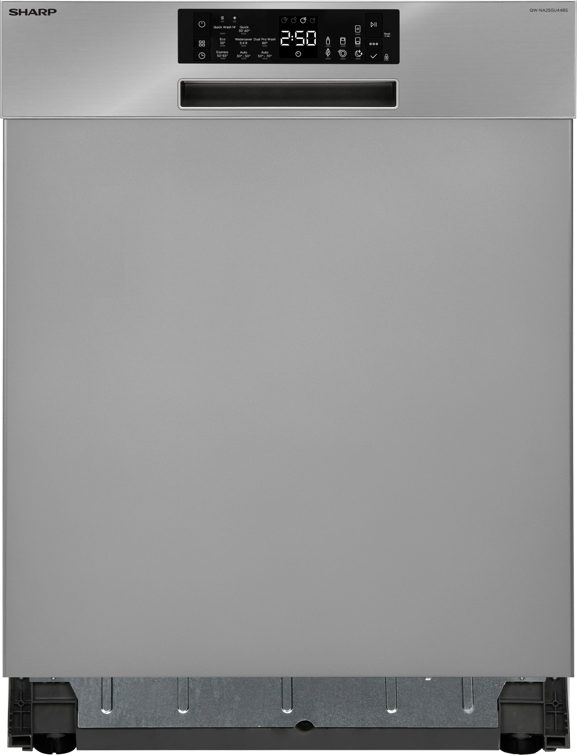 Sharp Unterbaugeschirrspüler »QW-NA25GU44BS-DE« 14 Maßgedecke