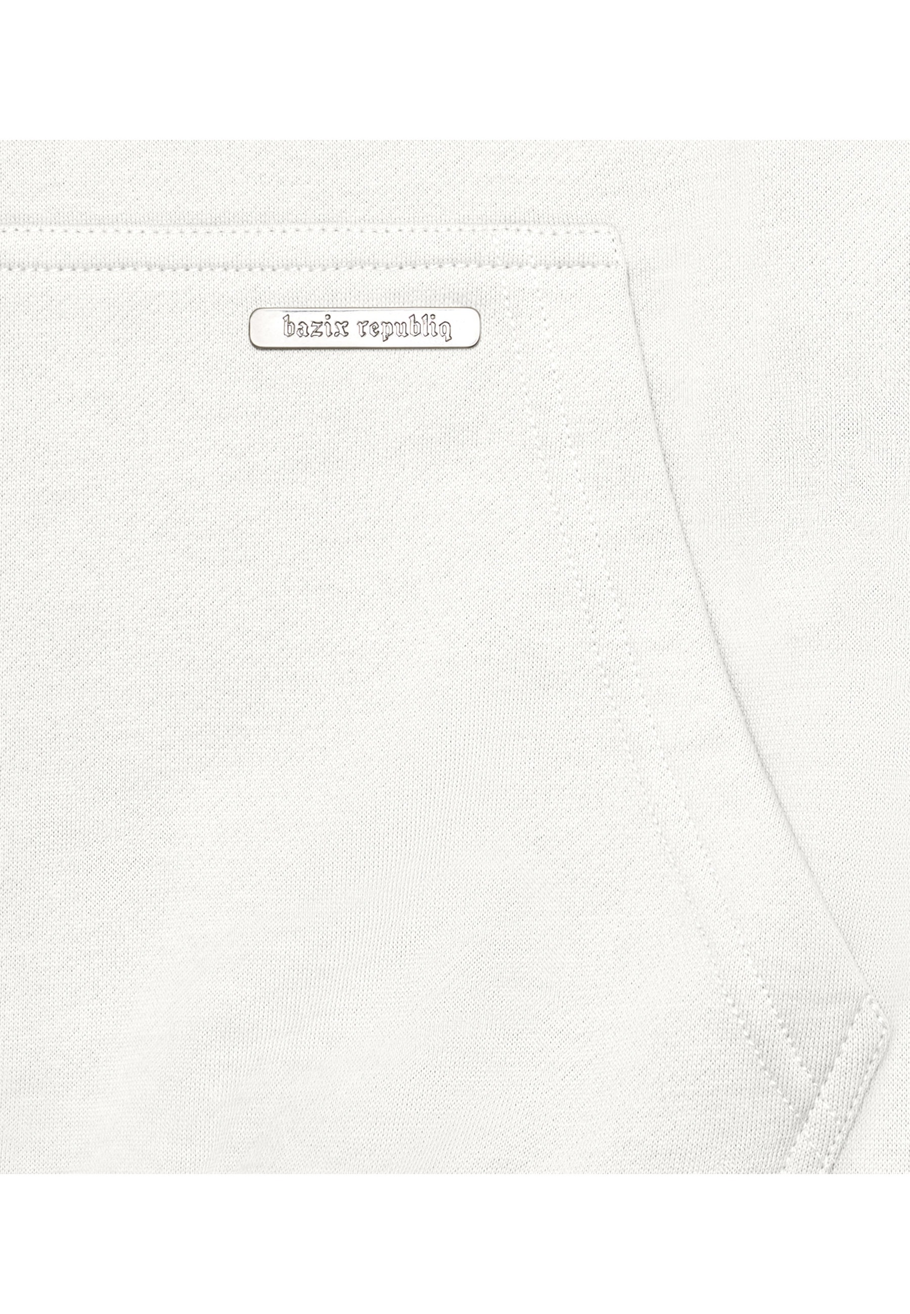 DROPSIZE Super Heavy Blank Hoodie Cream White XS 3
