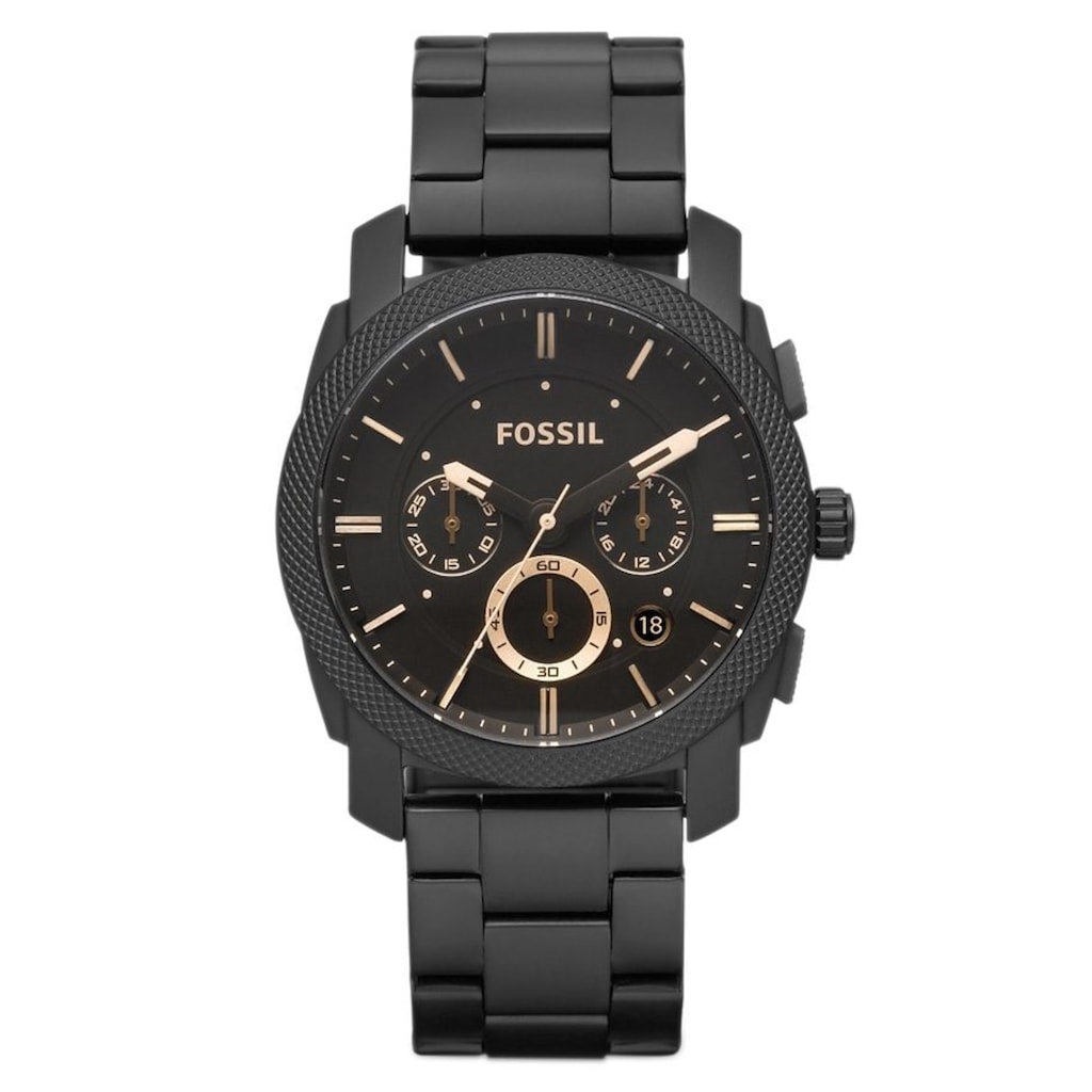 Fossil Chronograph »MACHINE, FS4682«, Quarzuhr, Armbanduhr, Herrenuhr, Datum