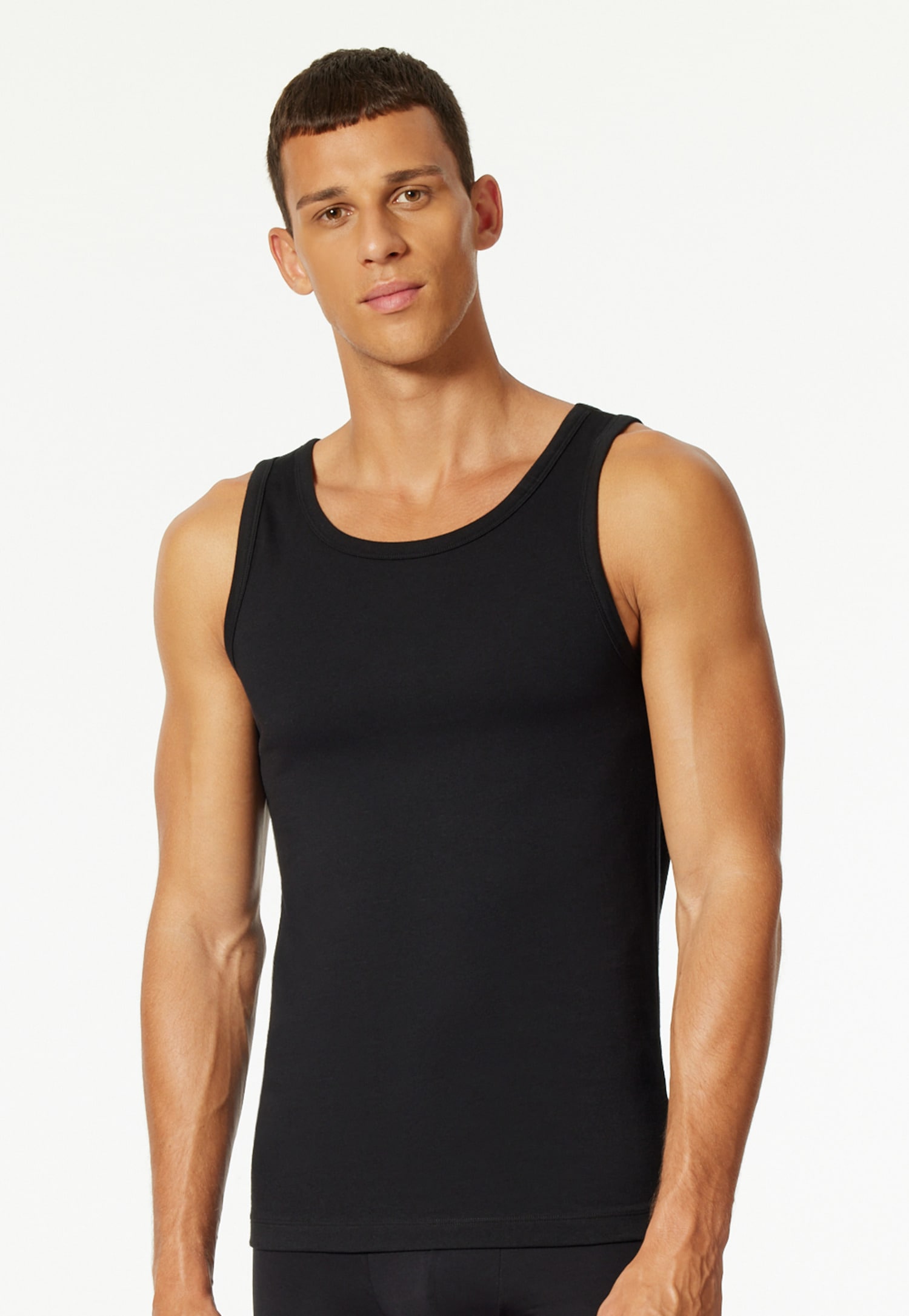 uncover by SCHIESSER Unterhemd »Uncover Cotton« Rundhals, elastisch, Cotton-Mix, Multipack