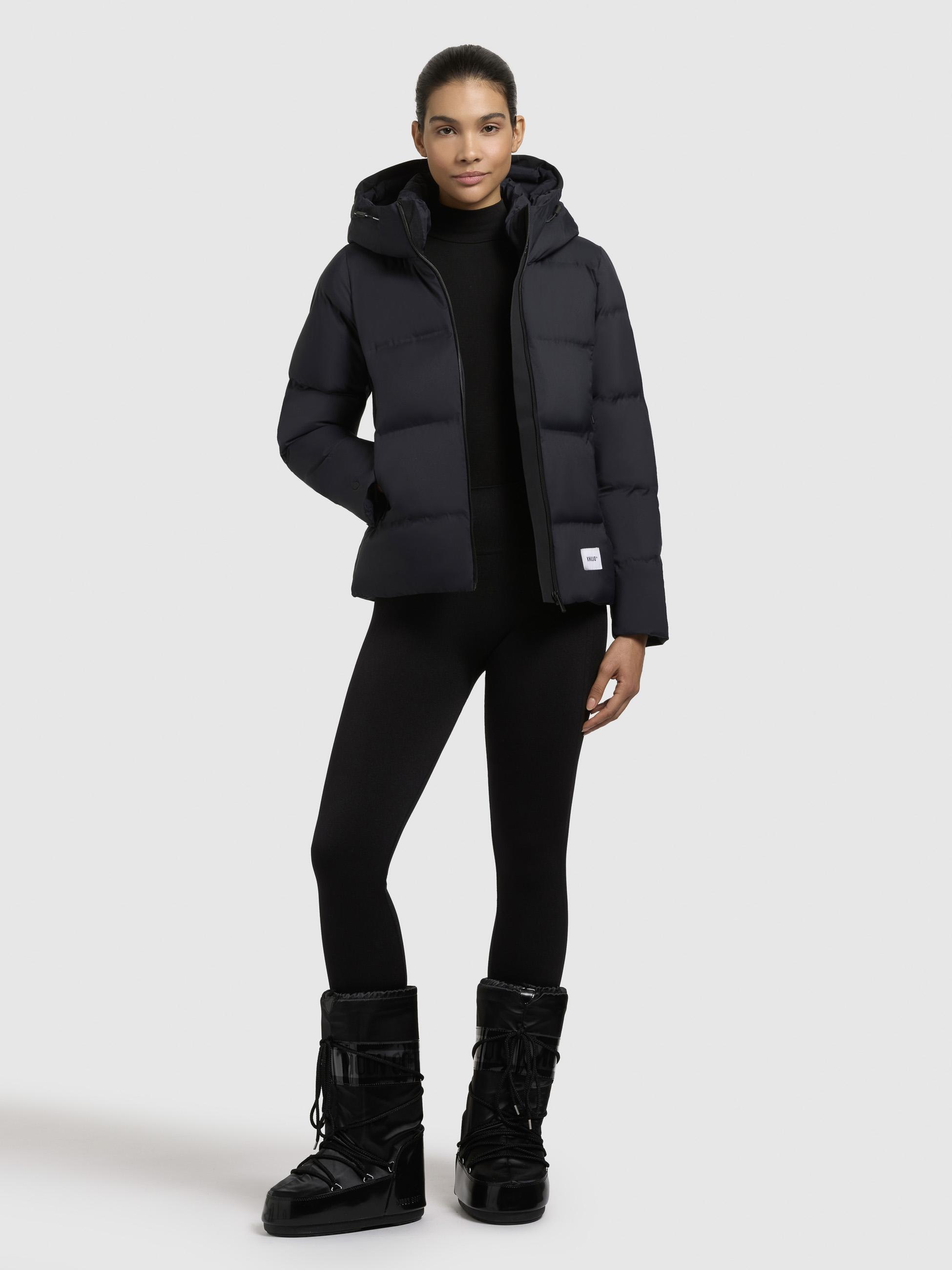 khujo Winterjacke »Liev-YM«, mit Kapuze, Warme gesteppte Damen Kapuzenjacke