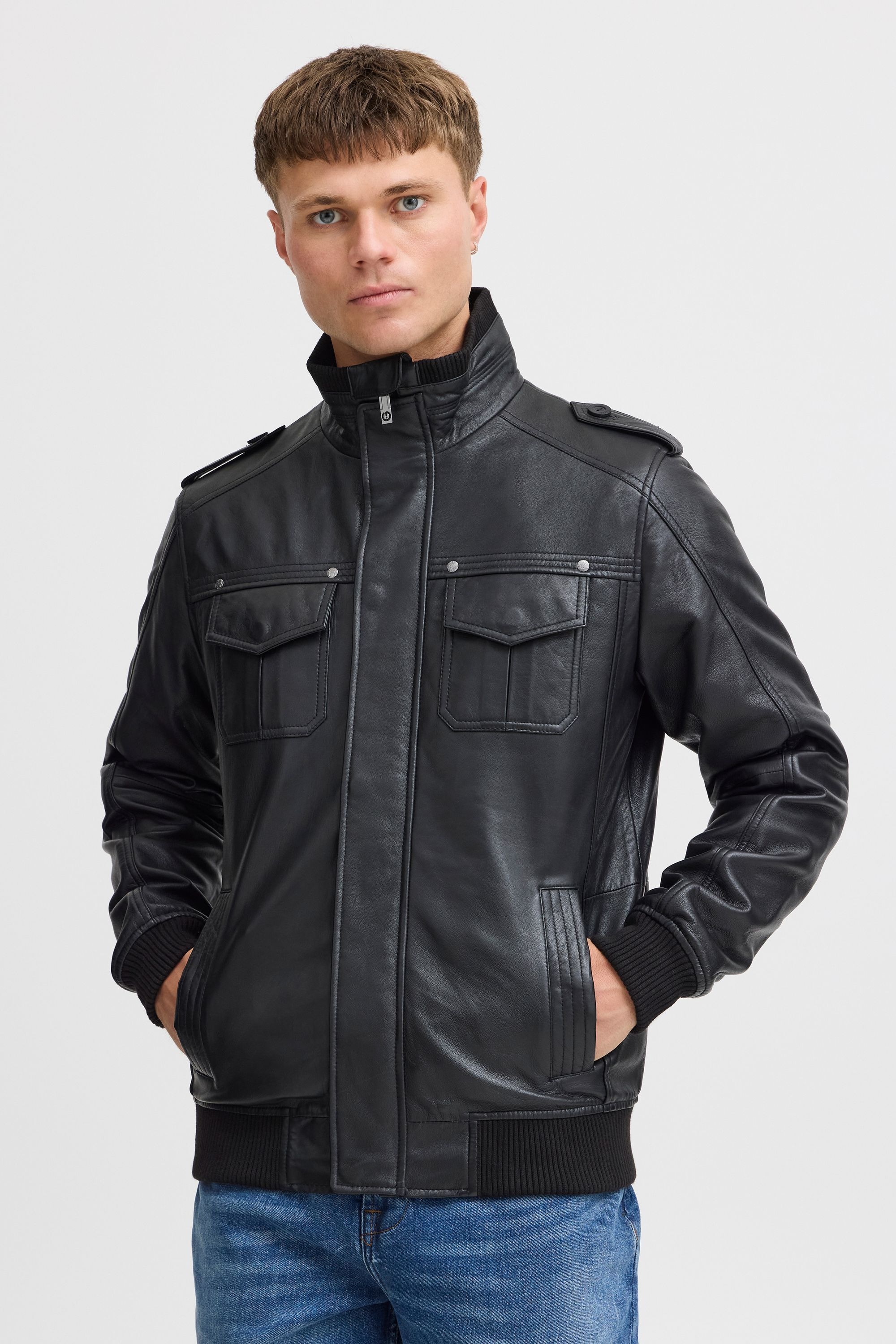 !Solid Lederjacke »Lederjacke SDCamash«
