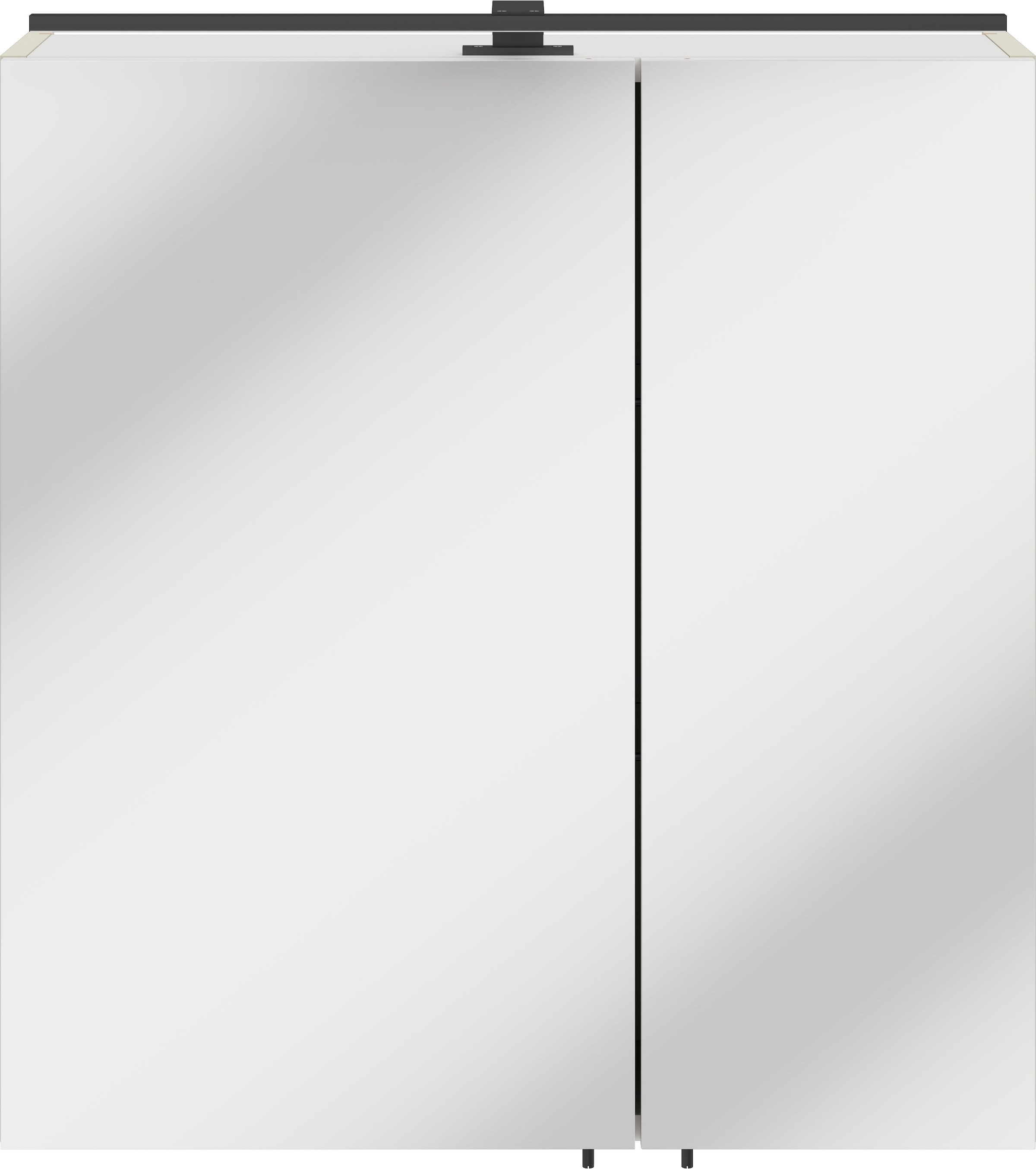 OPTIFIT Spiegelschrank »Riff« Breite 65 cm, schnelle Montage mit OPTIsnap