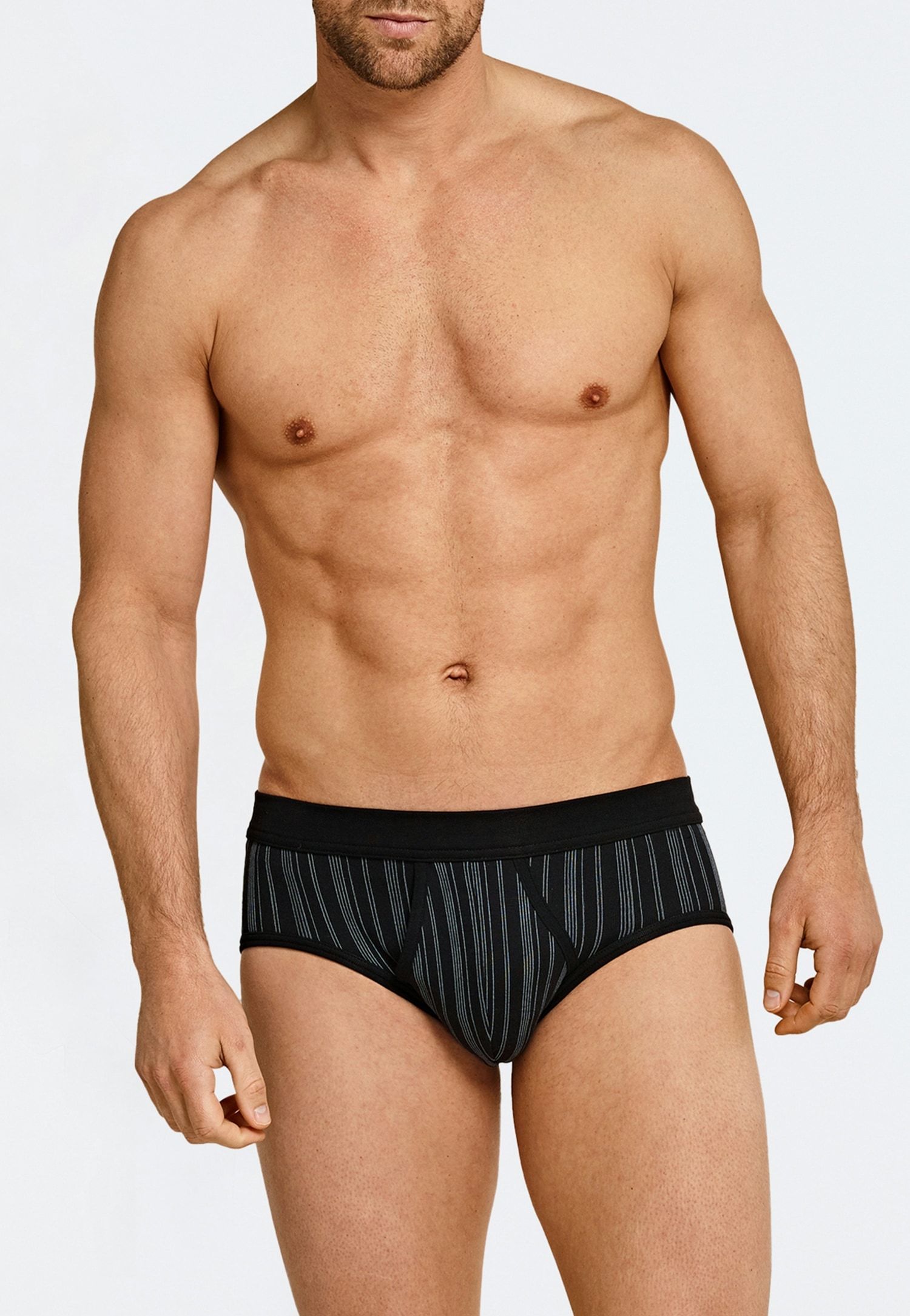 Schiesser Slip »"Original Classics"«, (2er Pack), mit Eingriff