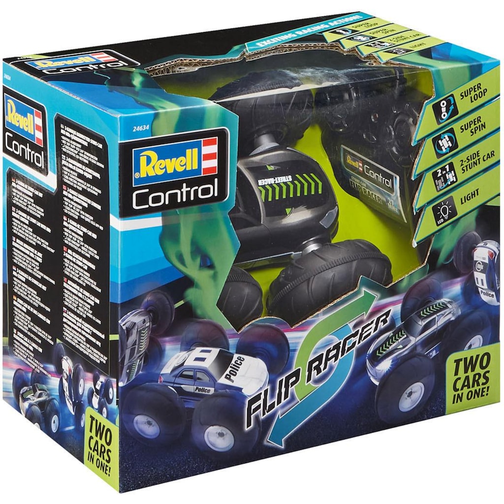 Revell® RC-Auto »Revell® control, Stunt Car Flip Racer«, mit LED-Beleuchtung