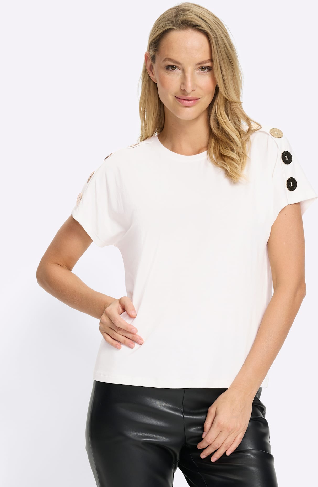 heine Rundhalsshirt "T-Shirt", 1 tlg. günstig online kaufen