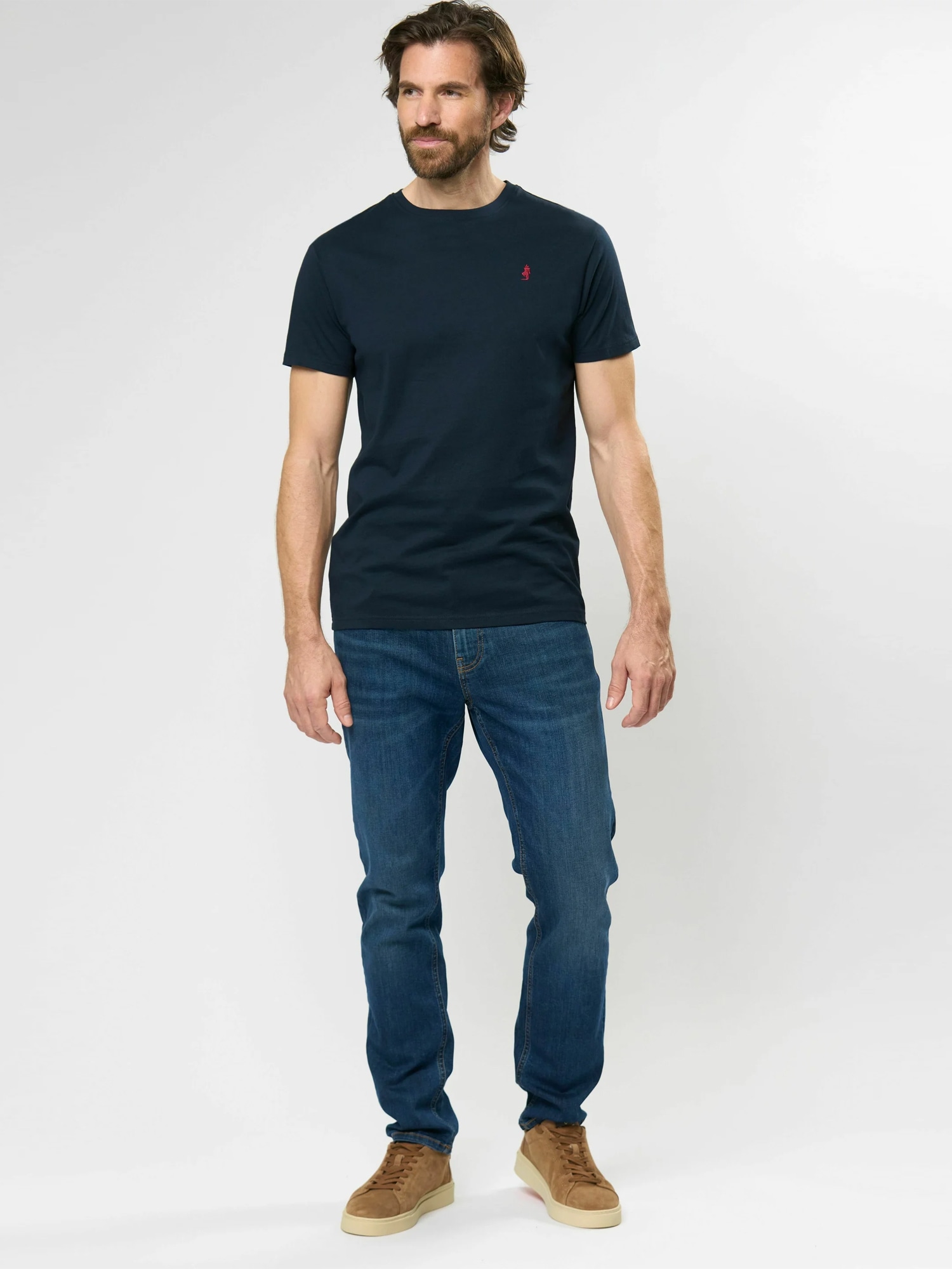 MCS Kurzarmhemd »MCS T-shirt Texas«