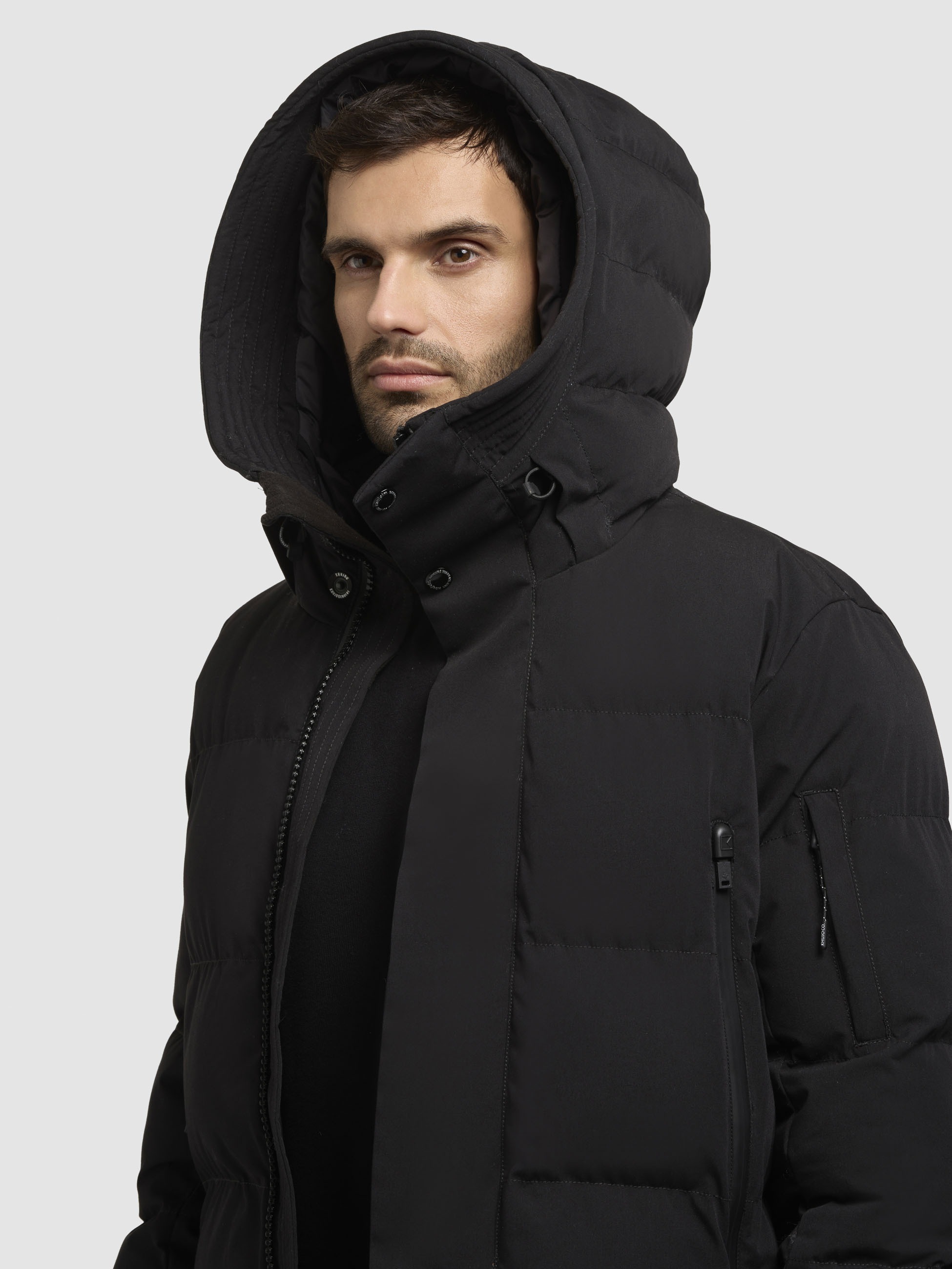 khujo Steppjacke »TATO«, mit Kapuze