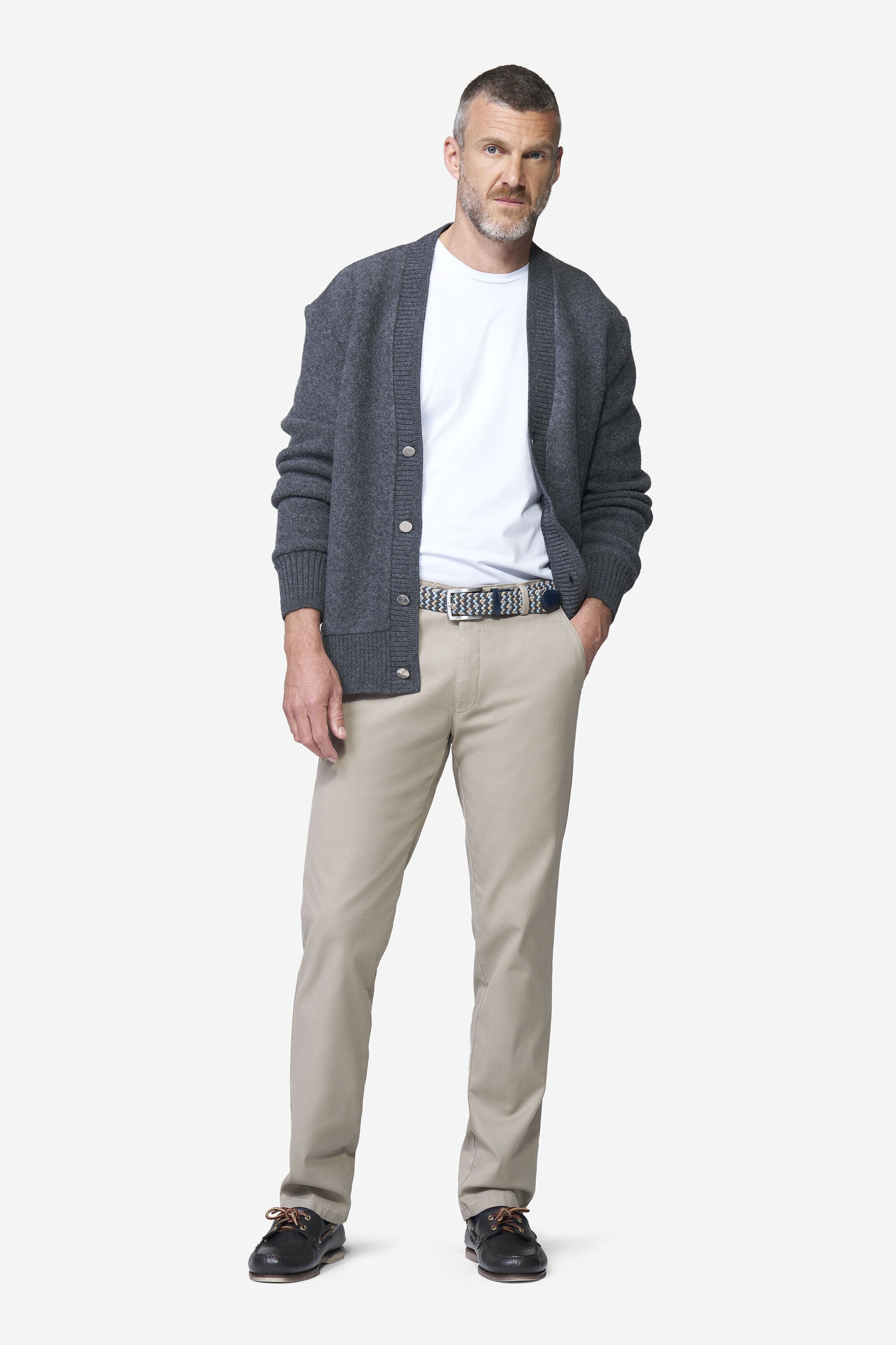 MEYER Chinos »Bonn 2-5627«  im Canvas Look