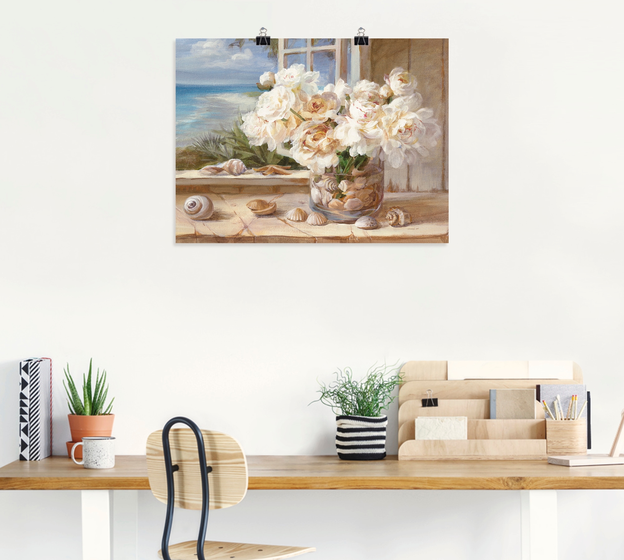 Artland Wandbild »Am See«, Arrangements, (1 St.), als Leinwandbild, Poster, Wandaufkleber in verschied. Größen