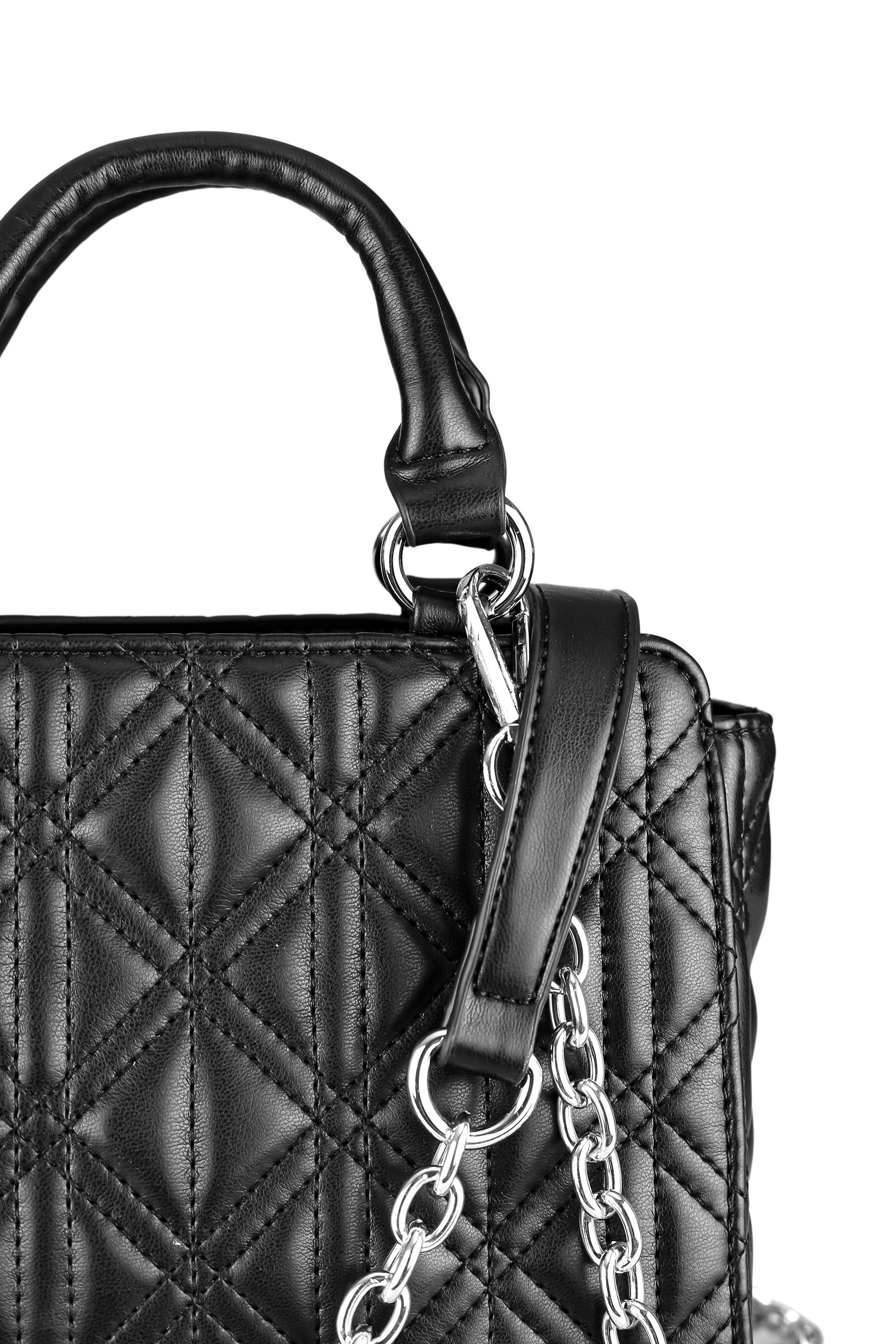 COLLEZIONE ALESSANDRO Umhängetasche »Qtie«, Abendtasche mit Steppungen