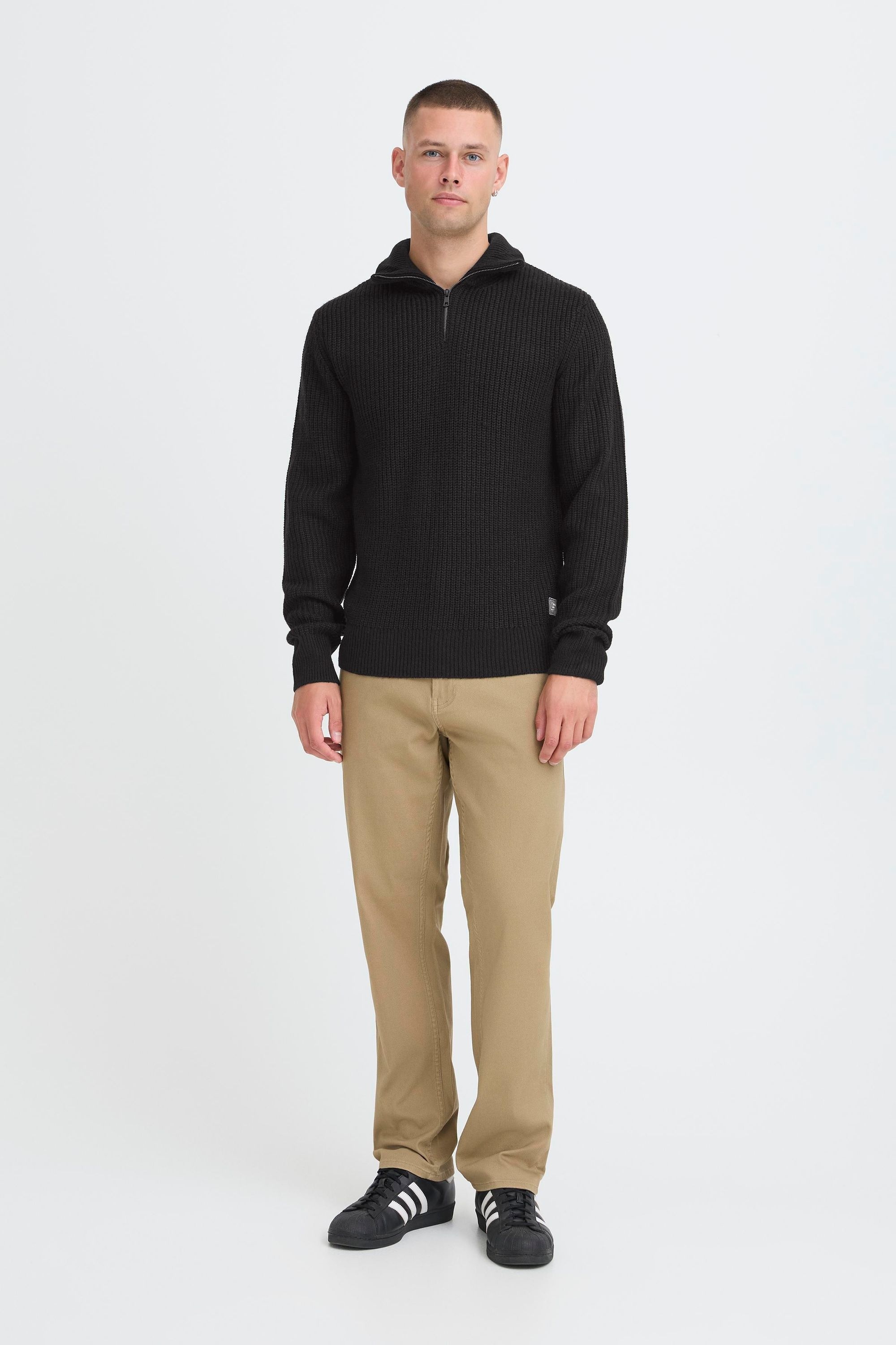 Blend Troyer »BHRibe« Klassischer Troyer mit Reißverschluss