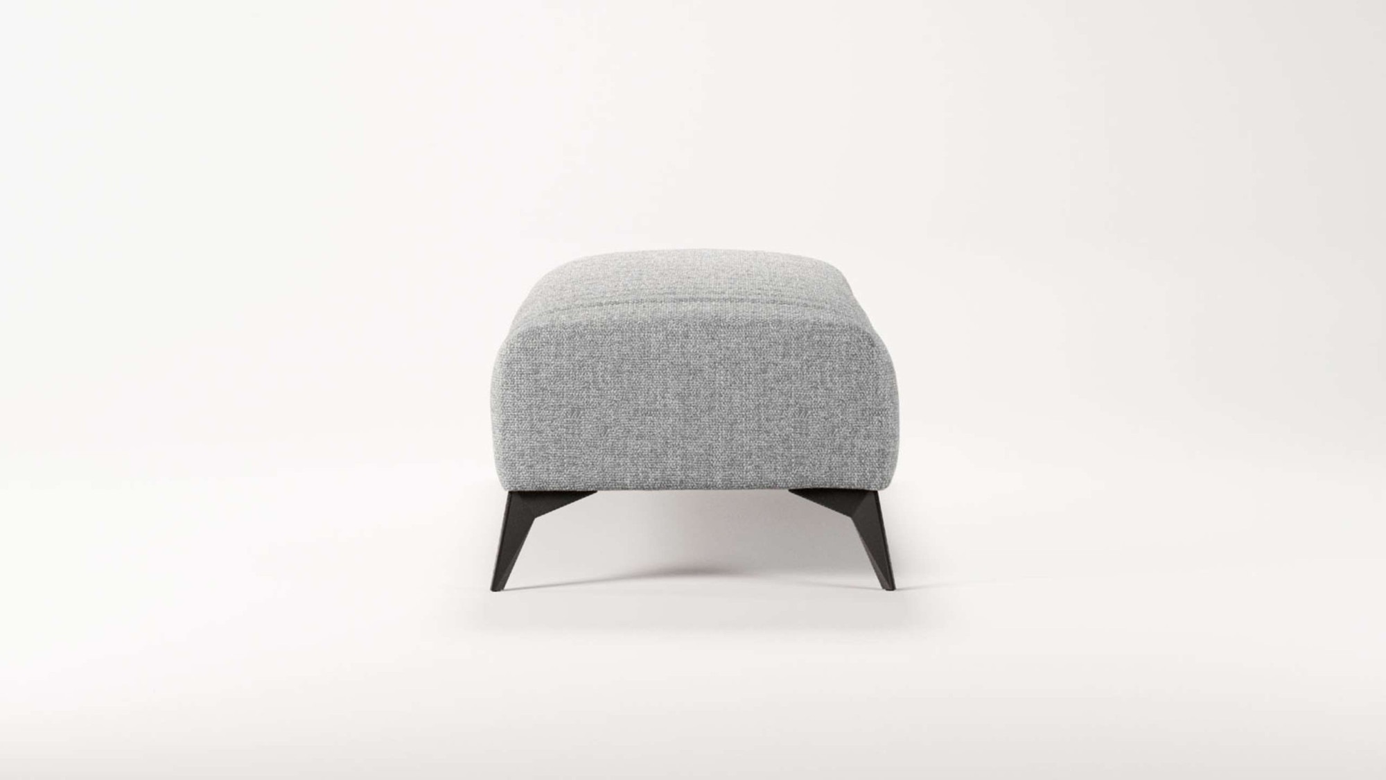 Thumbnail - Places of Style Polsterhocker "MATTHEW Sitzhocker XXL, Maße B/T/H: 140/60/43 cm", Steppung, belastbar bis 180 kg